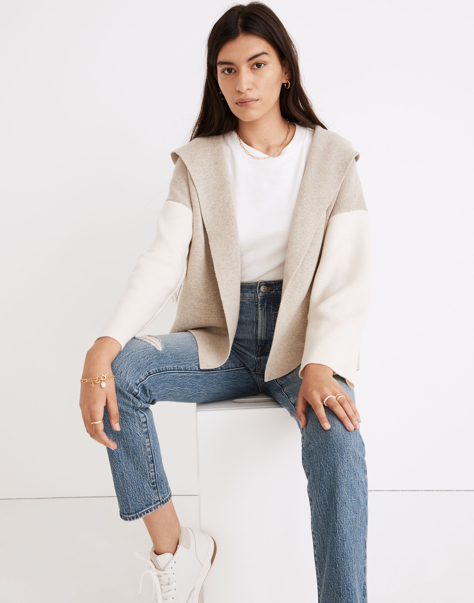 Dockery Hooded Cardigan Sweater