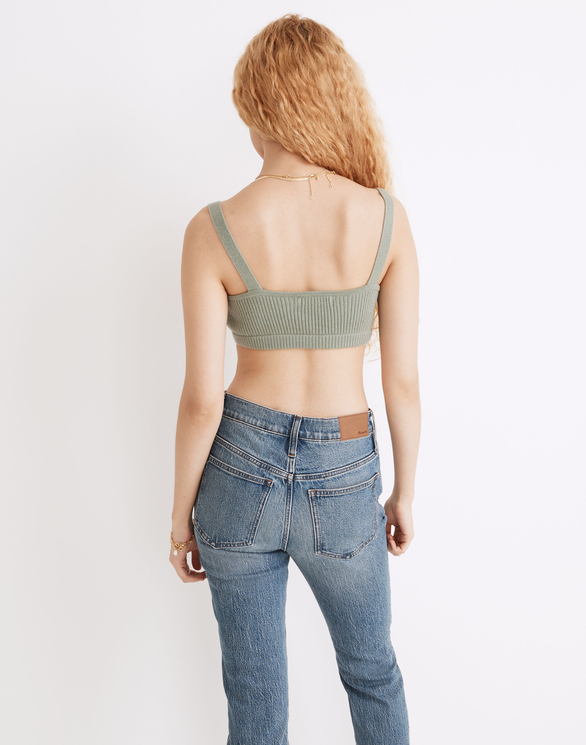 (Re)sourced Cashmere Sweater Bralette