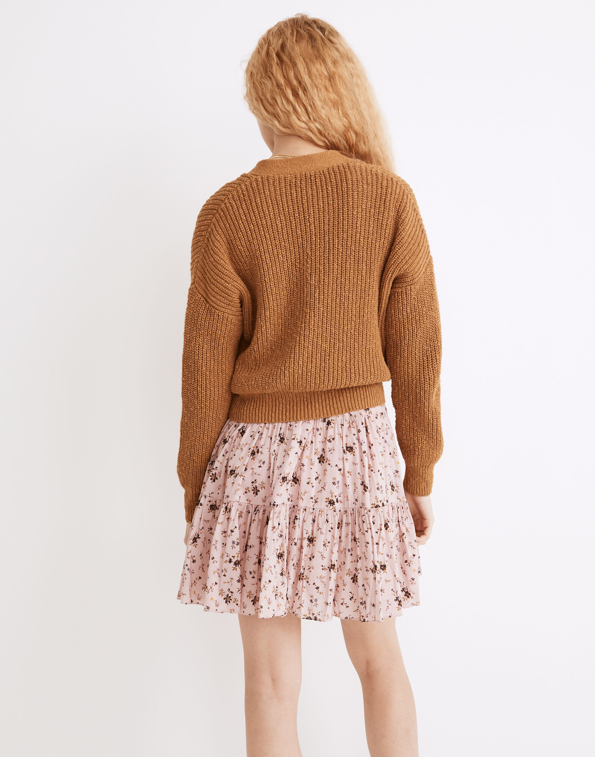 Greywood Crop Cardigan Sweater