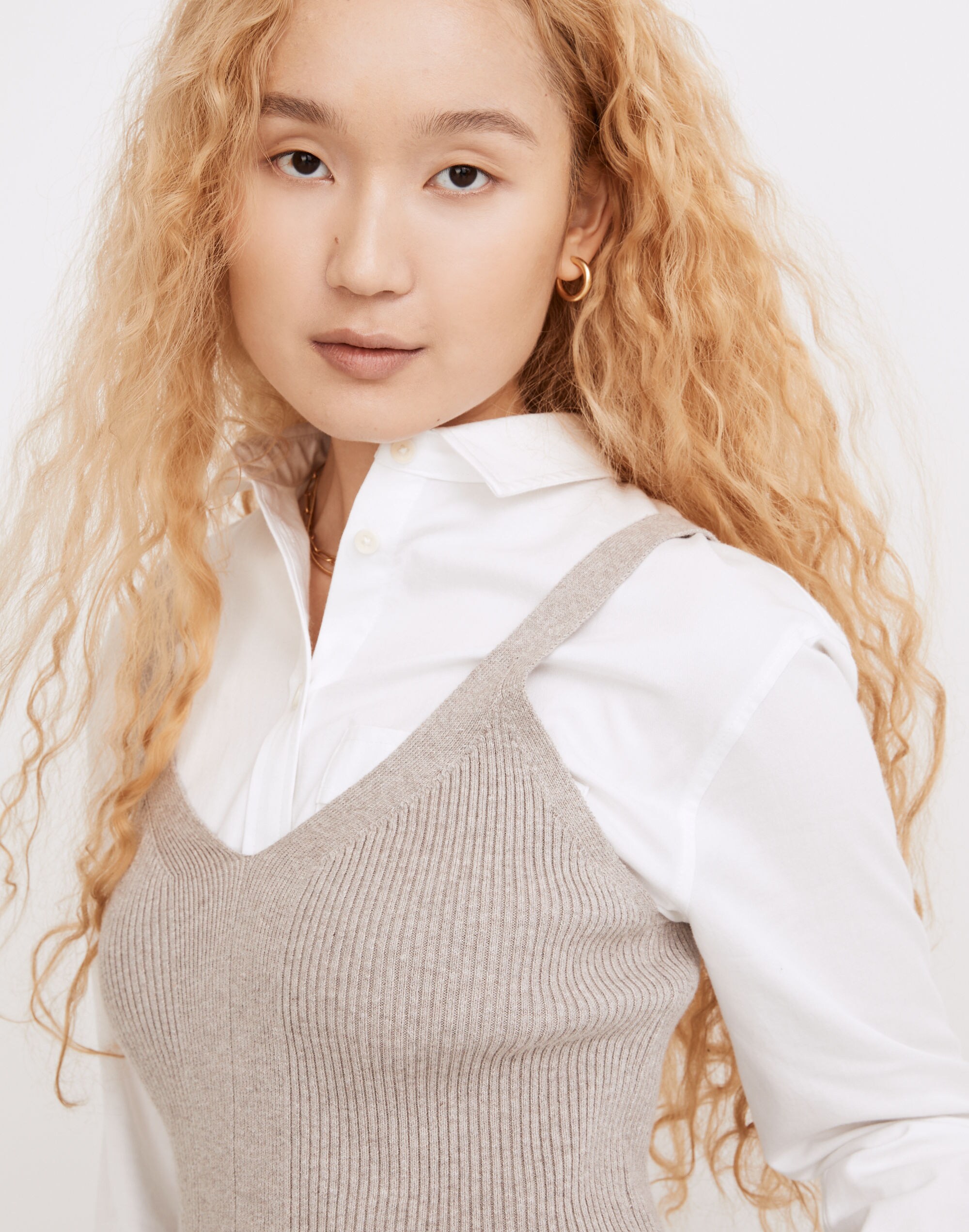 Brodale Crop Sweater Tank