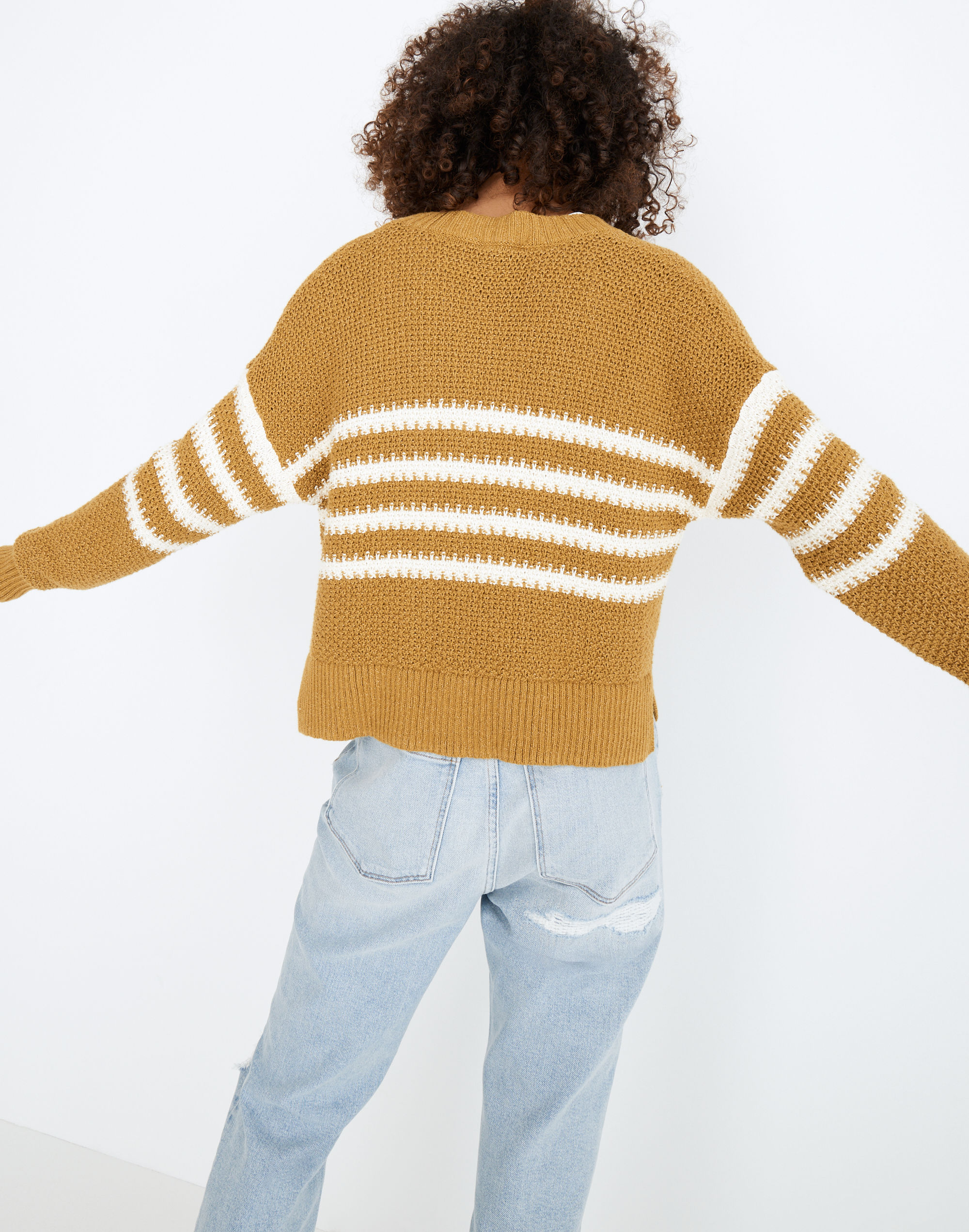 Striped Seward Cardigan Sweater
