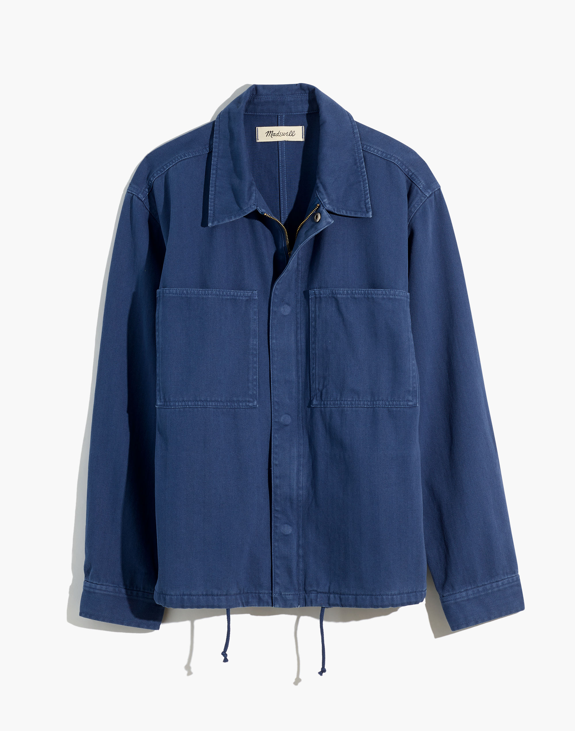 Garment-Dyed Boxy Jacket
