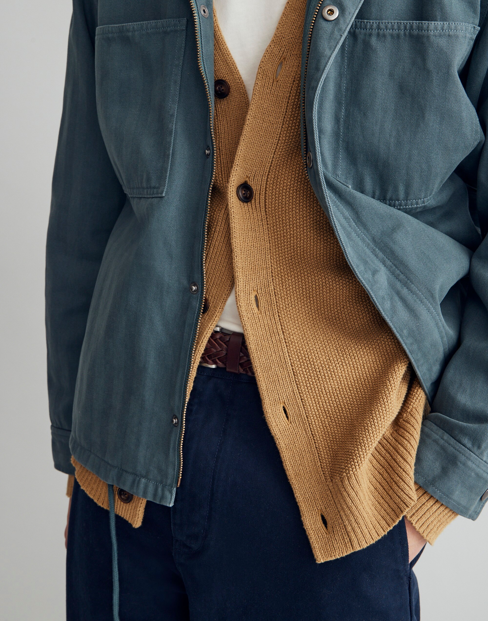 Garment-Dyed Boxy Jacket Alternate Image 4