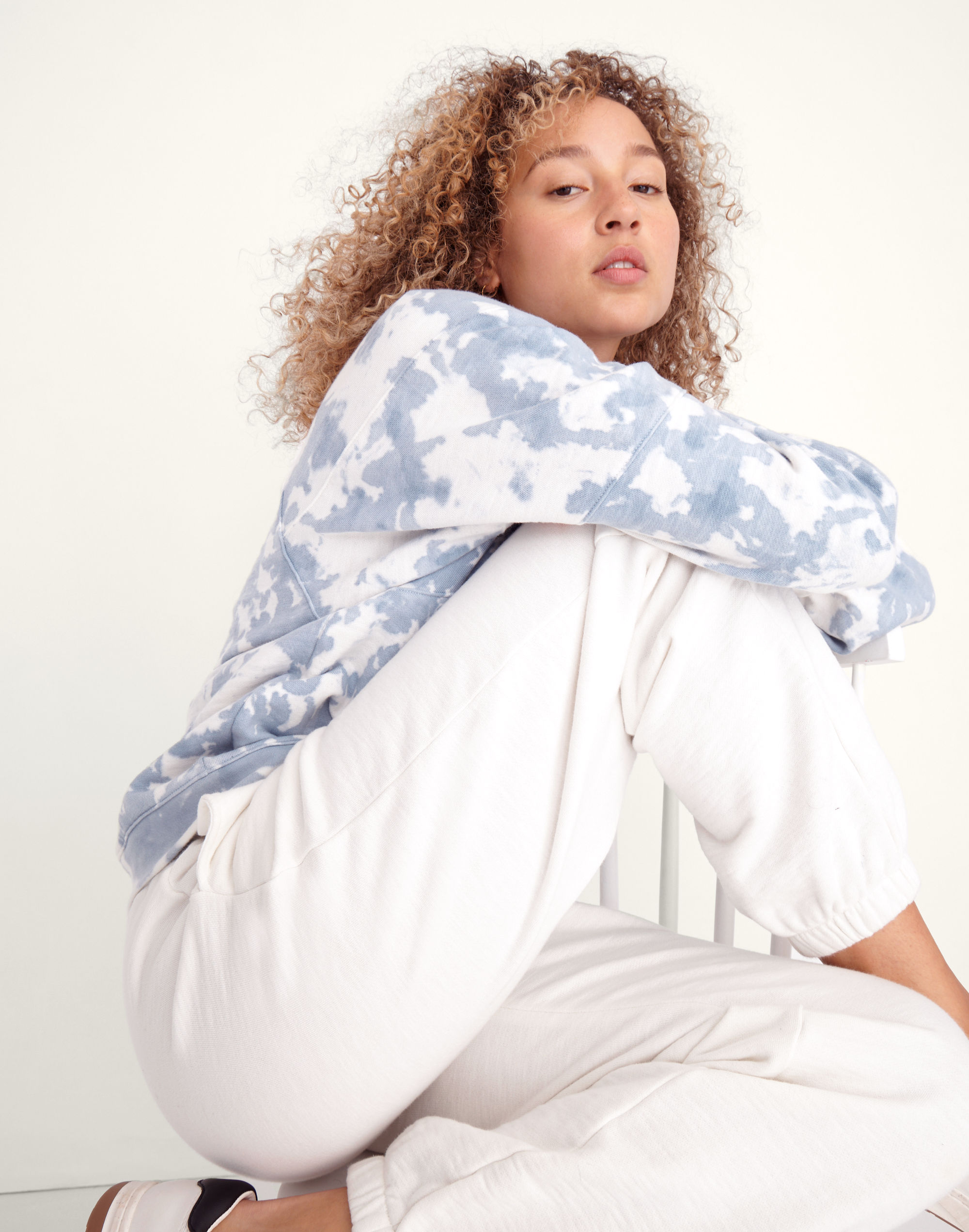 MWL Tie-Dye Oversized Raglan Sweatshirt