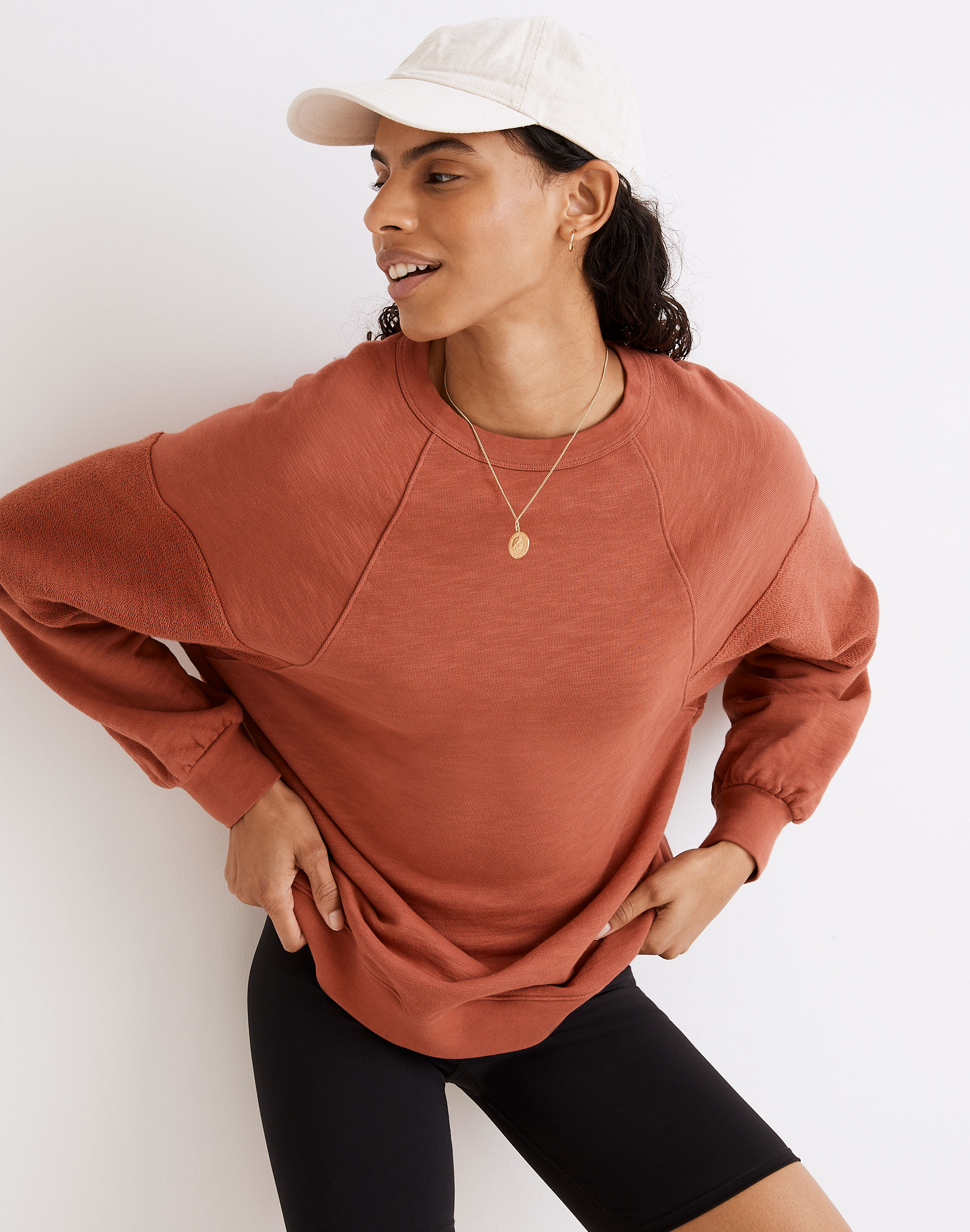 MWL Oversized Raglan Sweatshirt
