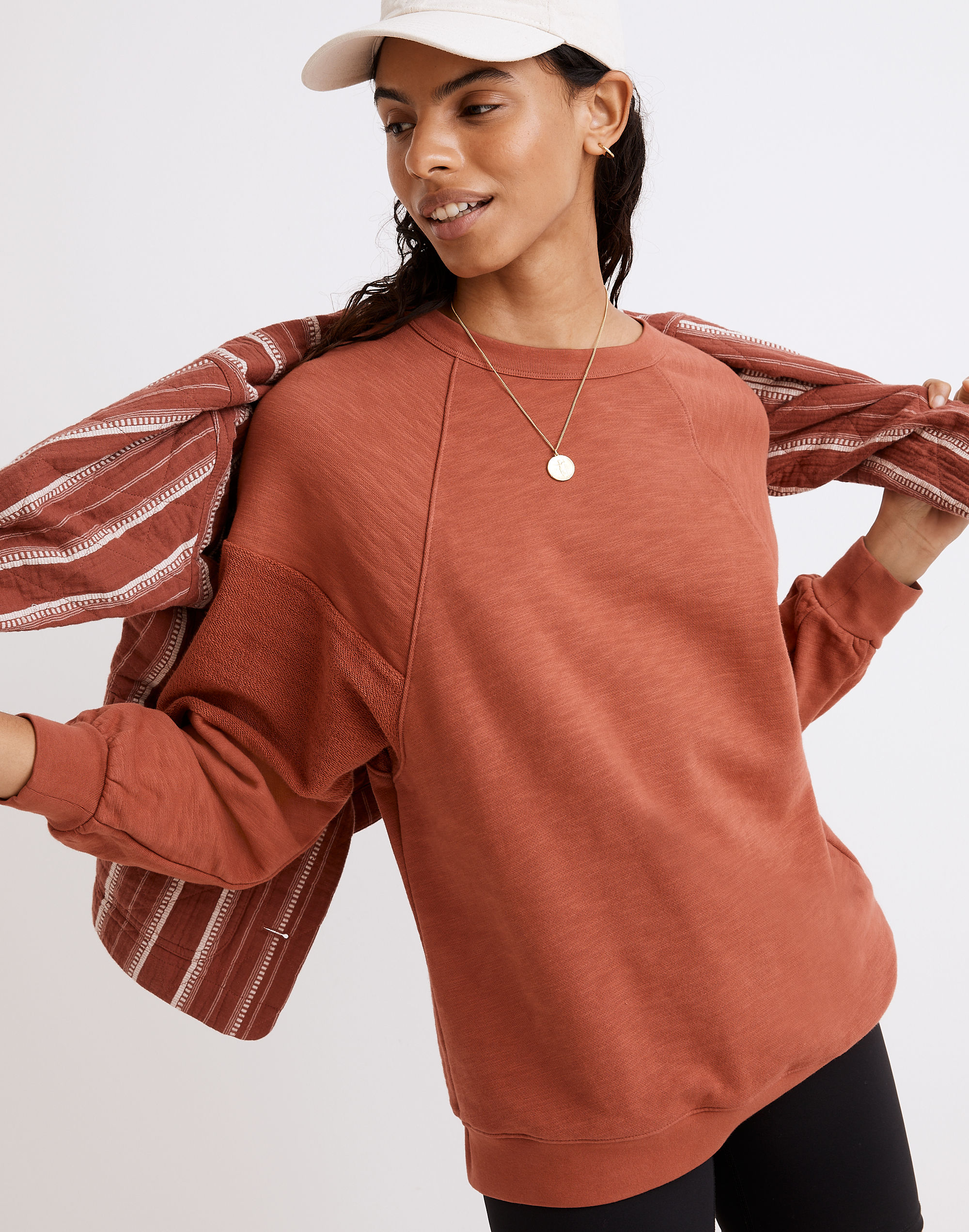 MWL Oversized Raglan Sweatshirt