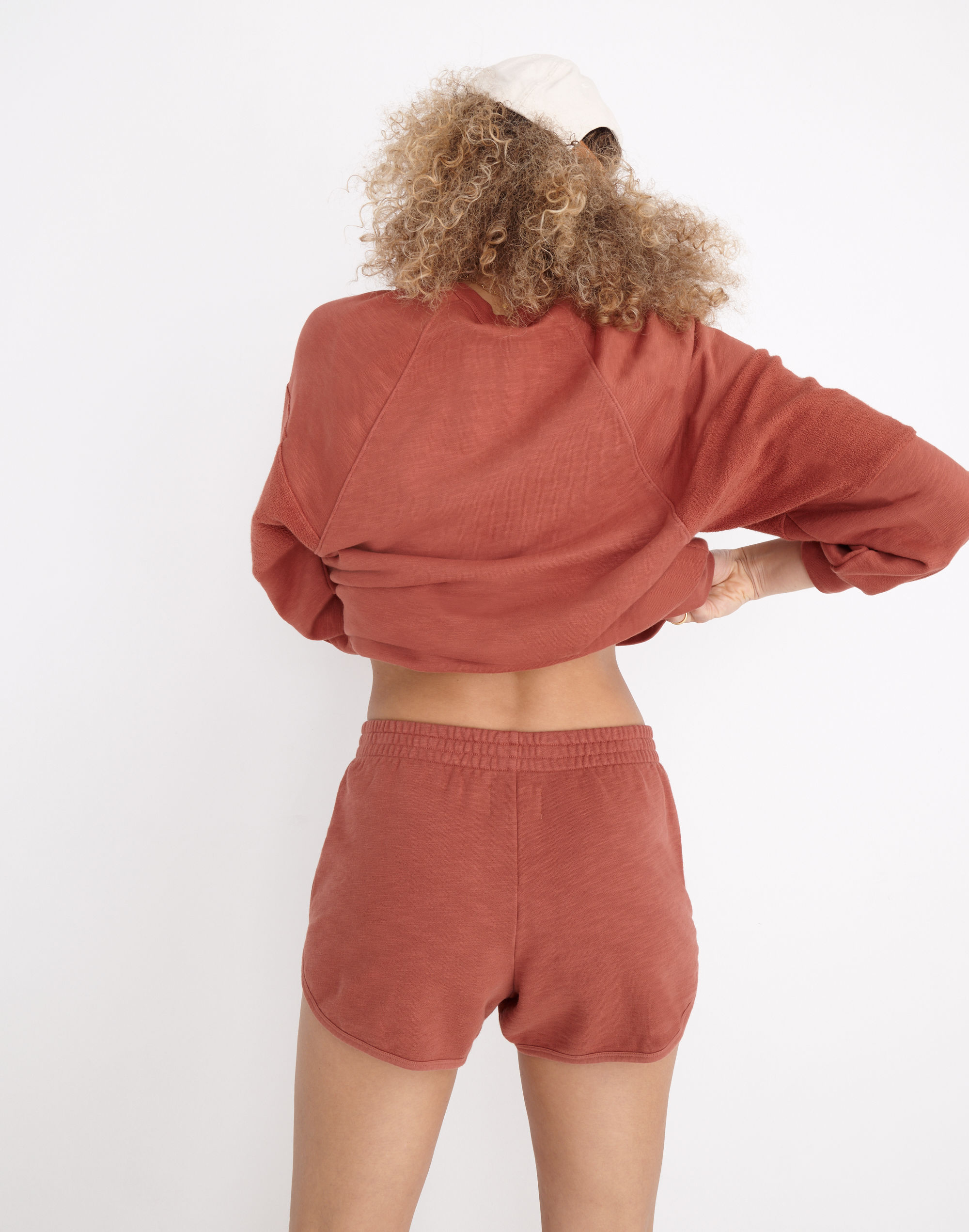 MWL Curved-Hem Sweatshorts