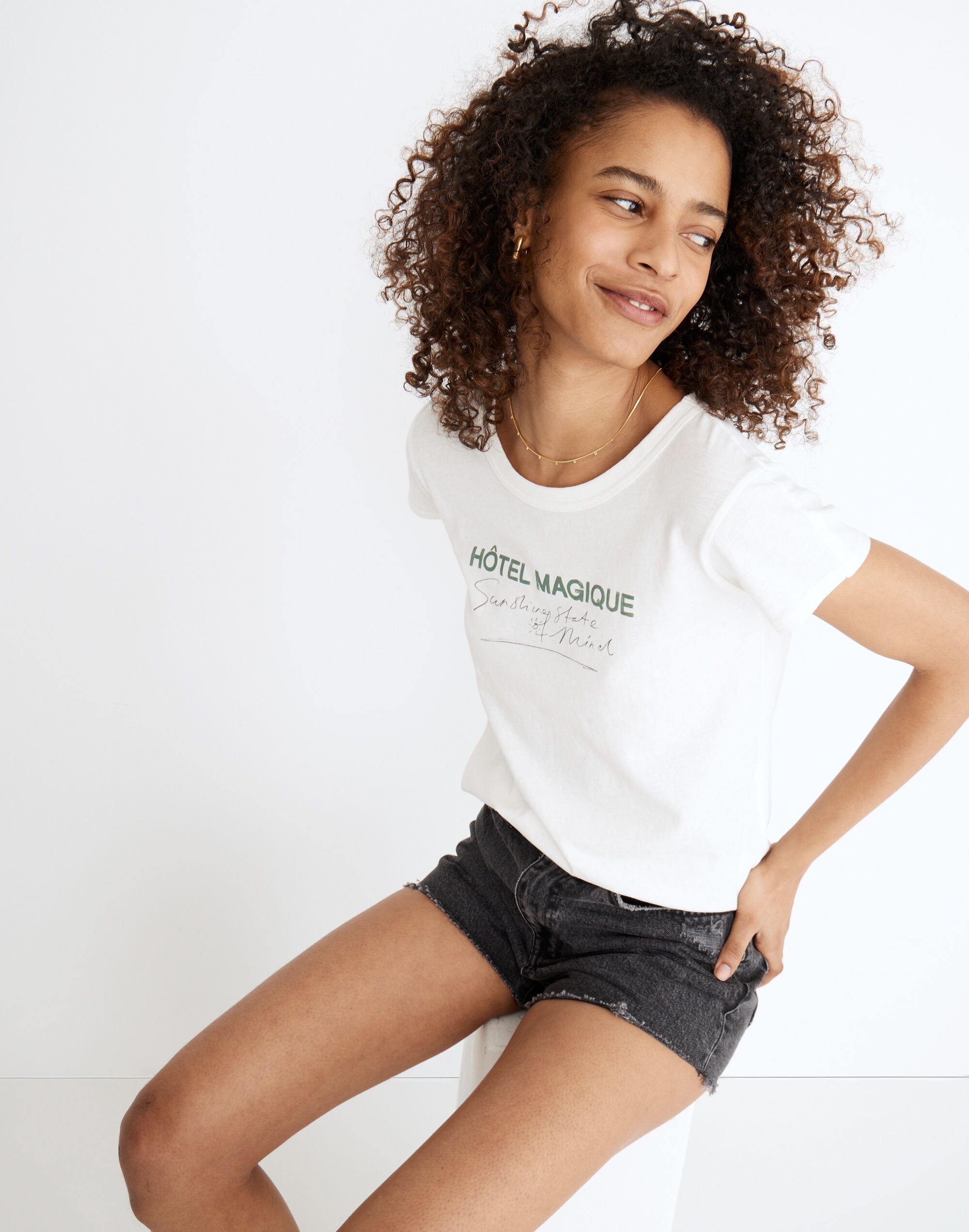 Madewell x Hôtel Magique Sunshine State of Mind Perfect Vintage Tee