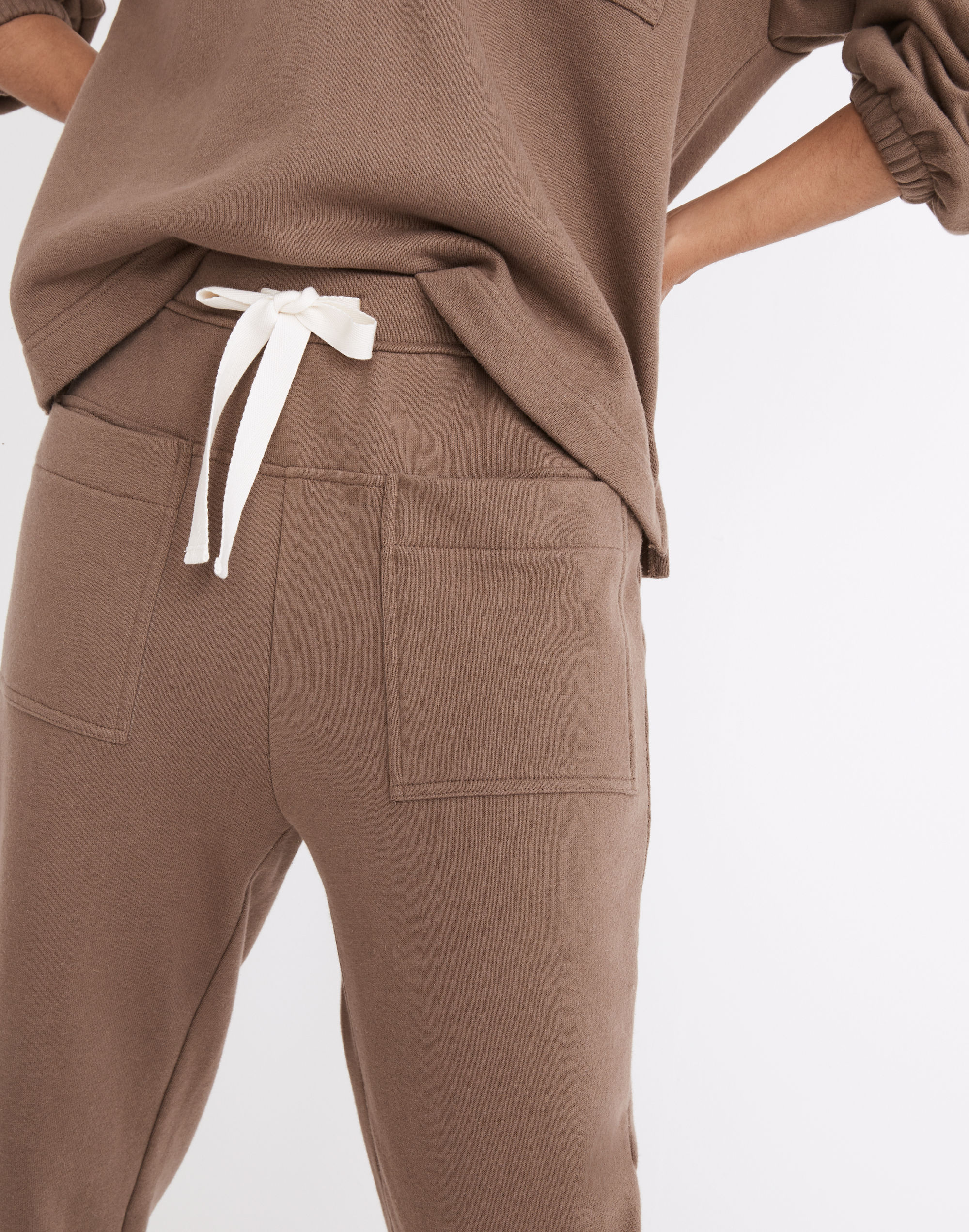 Cotton-Hemp Relaxed Sweatpants
