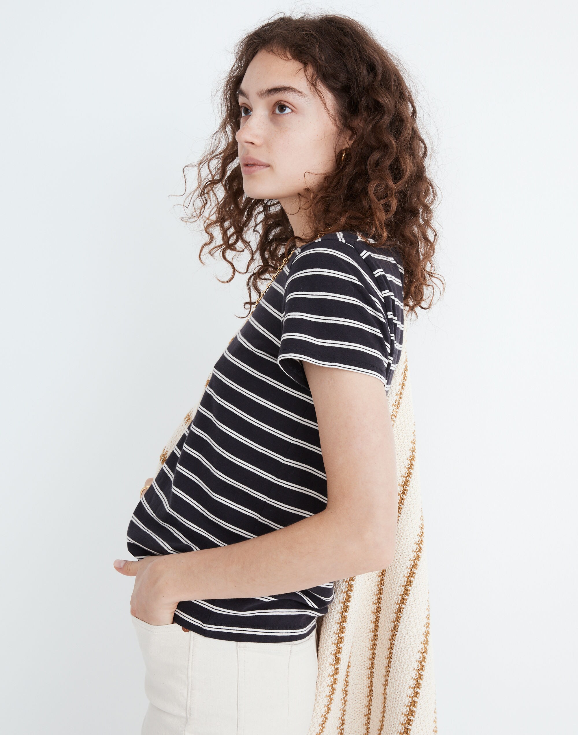 Northside Vintage Tee in Oxley Stripe