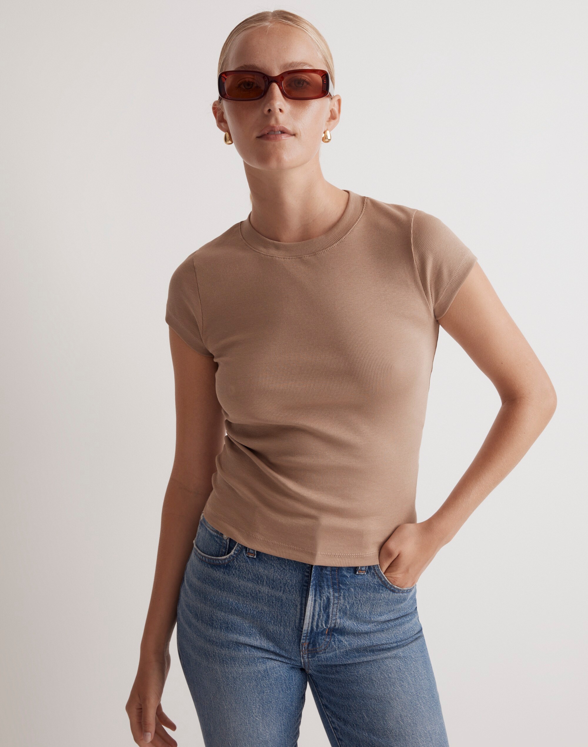 Supima&reg; Rib Tee
