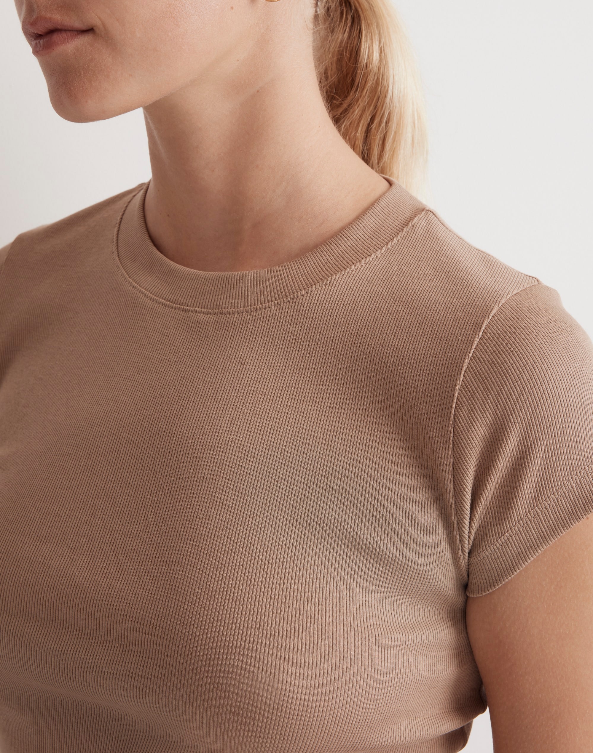 Supima&reg; Rib Tee
