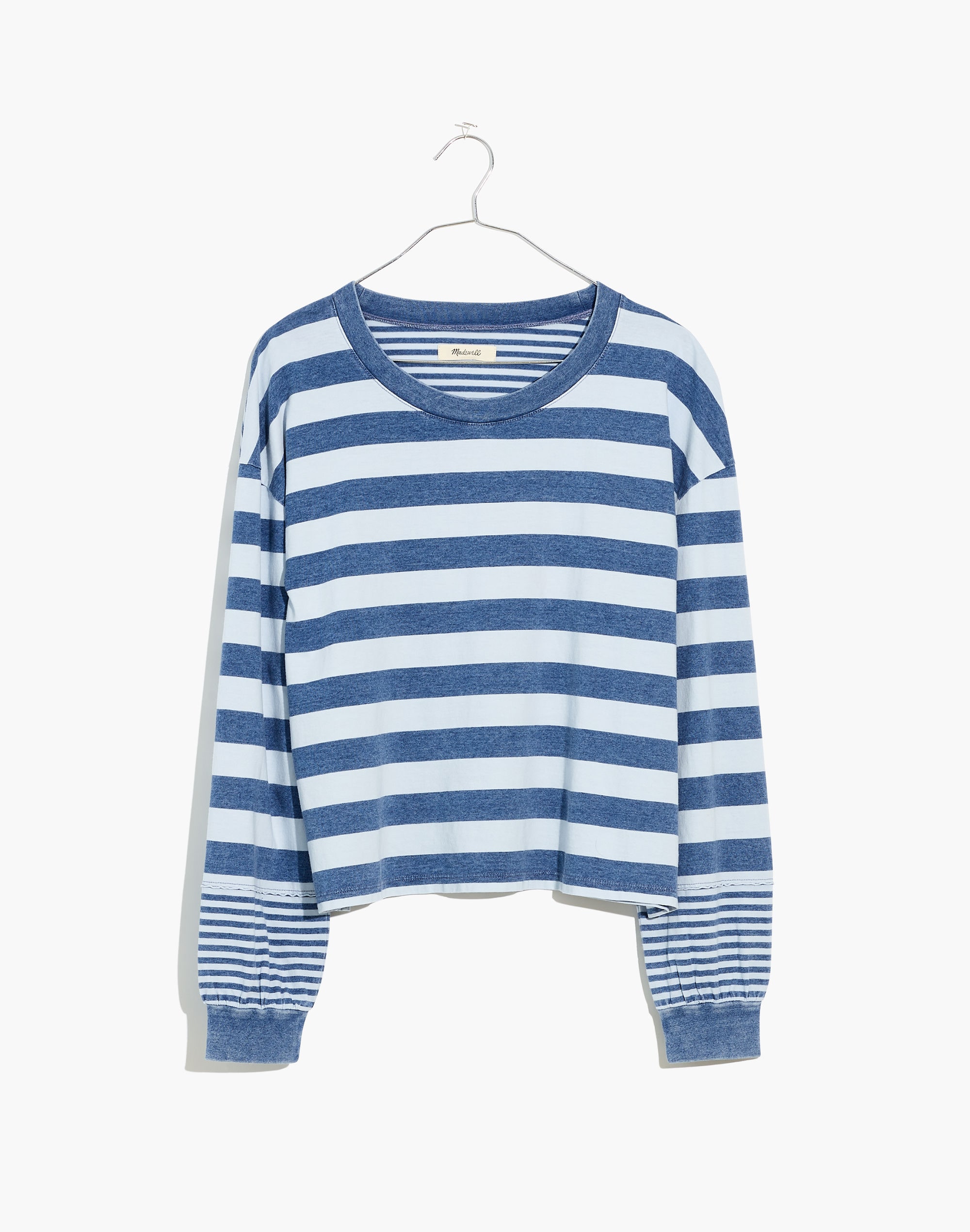 Indigo Stripe-Mix Tee