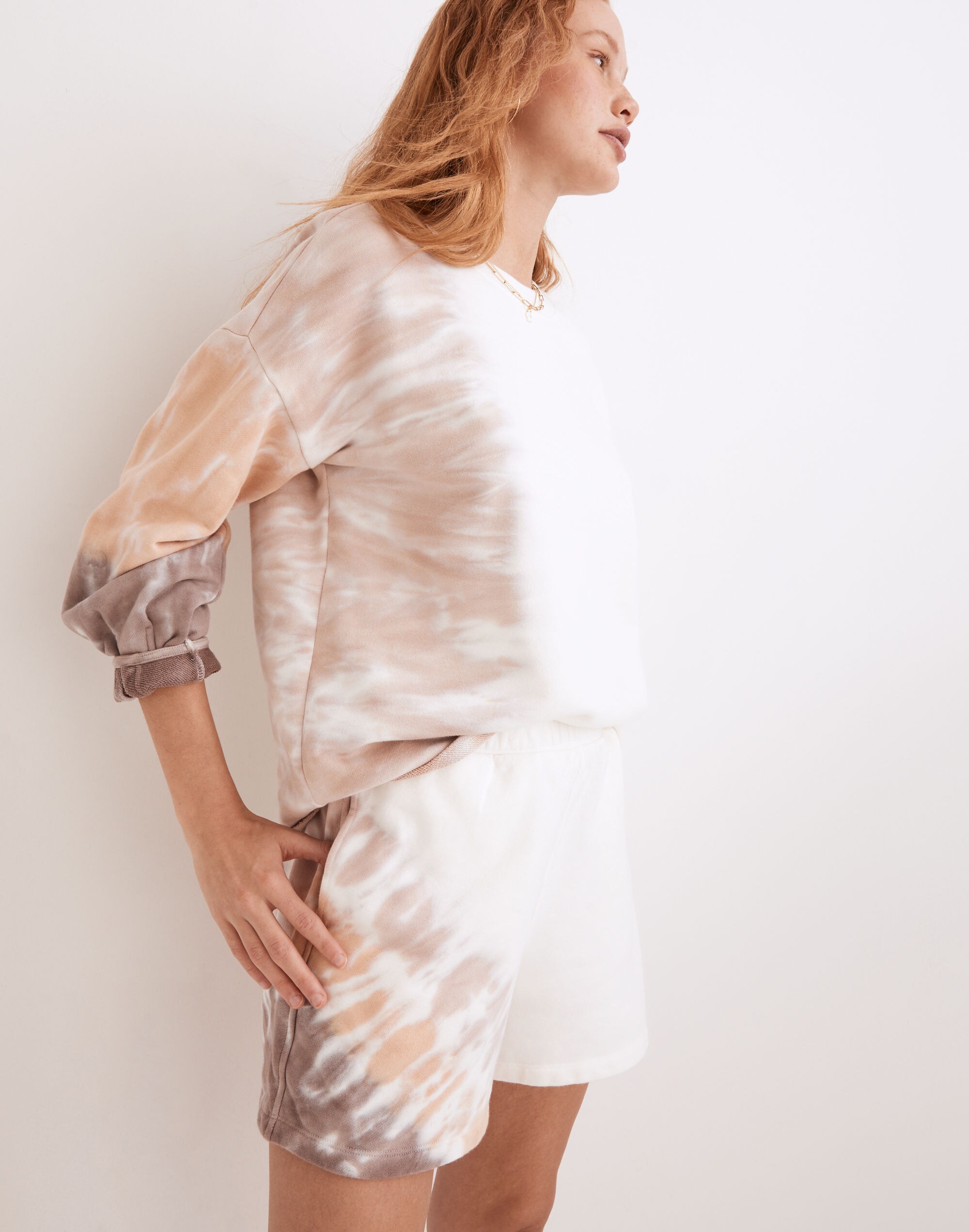 Tie-Dye (Re)sourced Cotton Sweatshorts