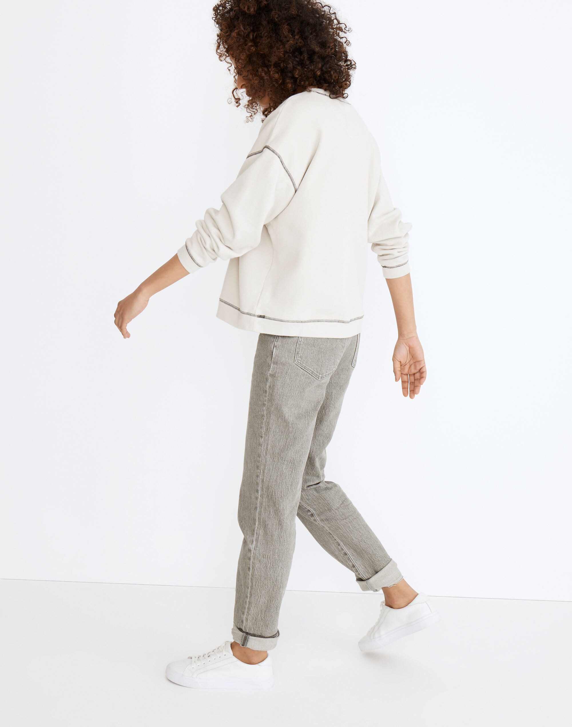 Good Days (Re)sourced Cotton Swing Sweatshirt