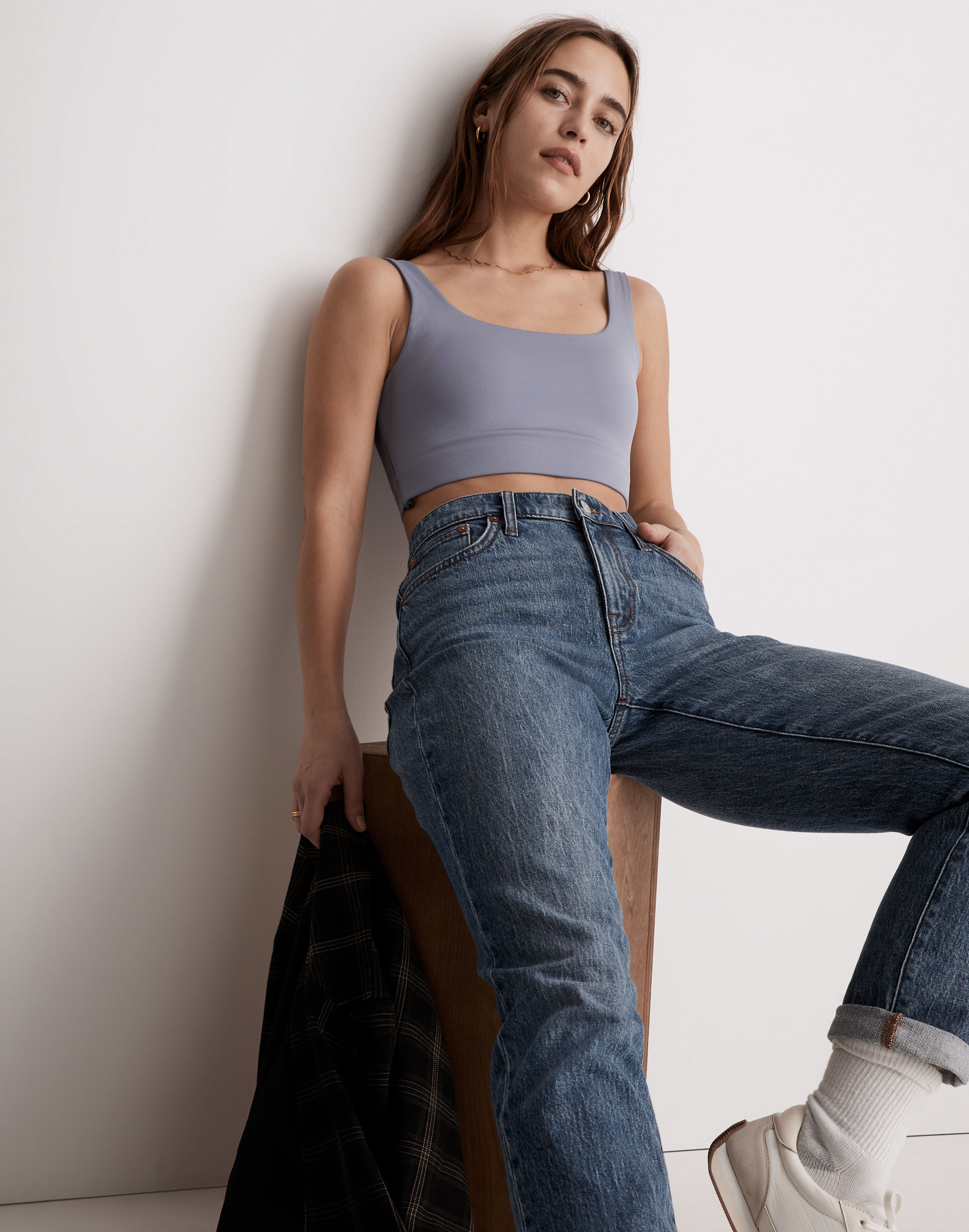 Flex Square-Neck Sports Bra