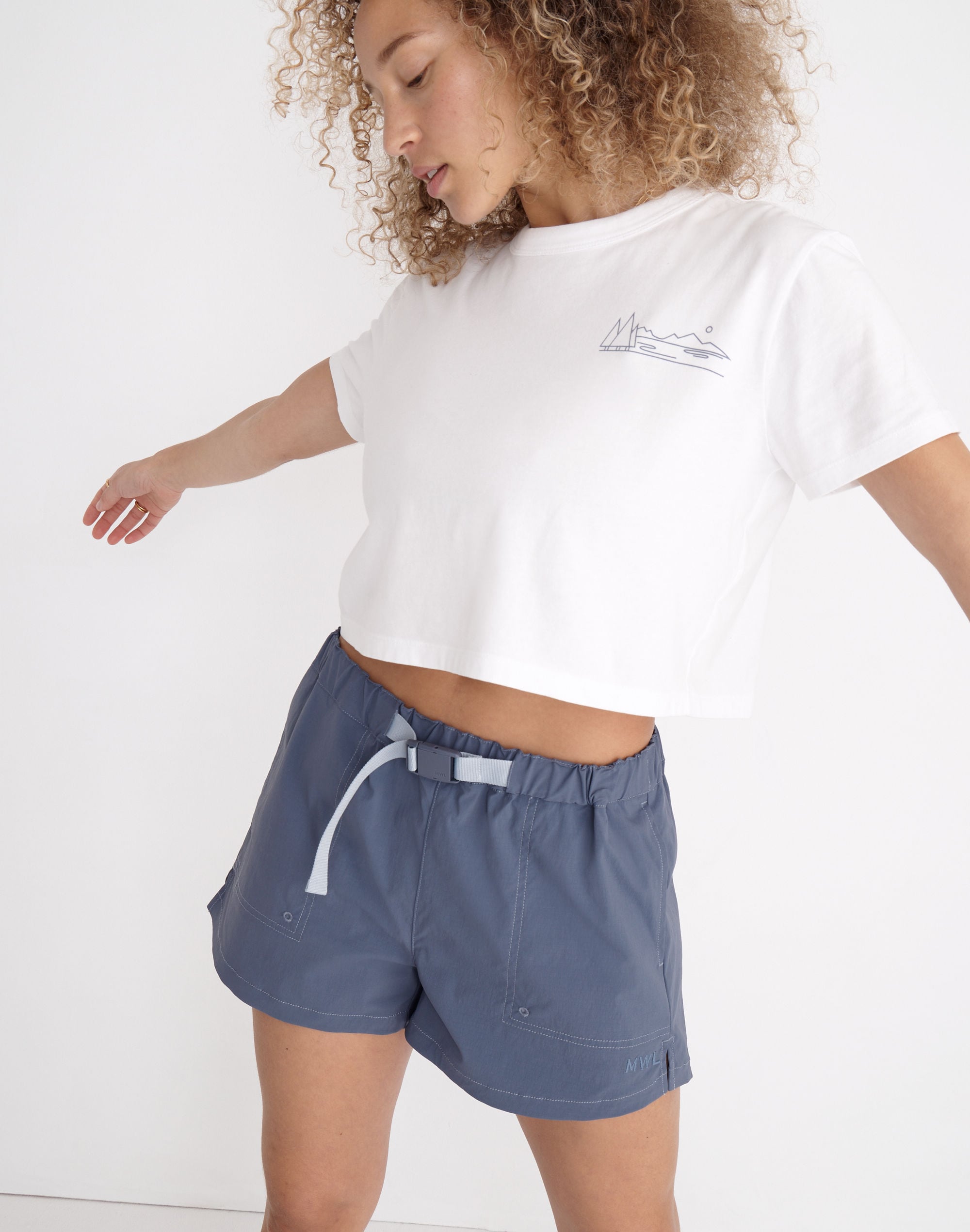 MWL Hikerscape Crop Tee