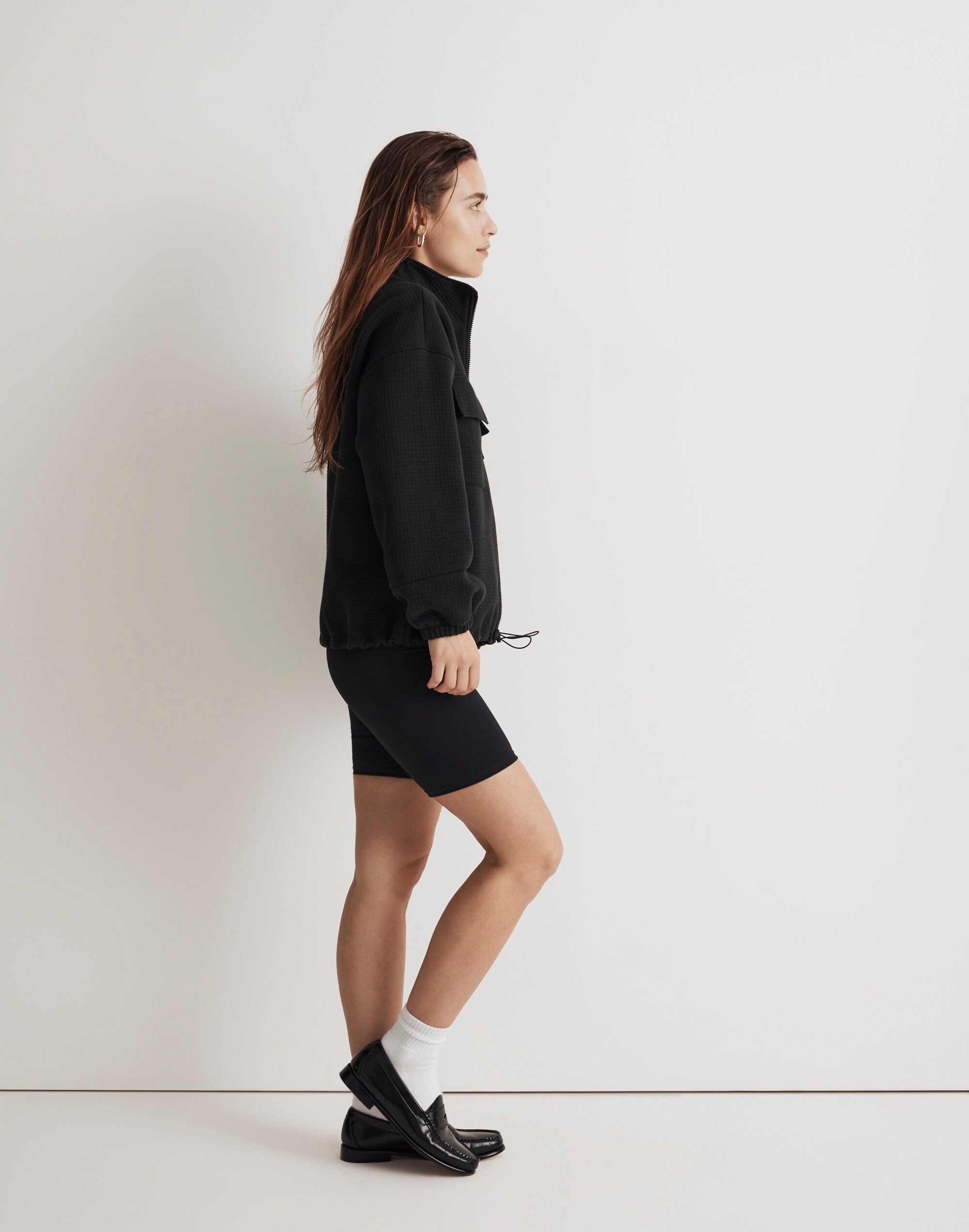 Quilted Jacquard Zip Jacket | Madewell