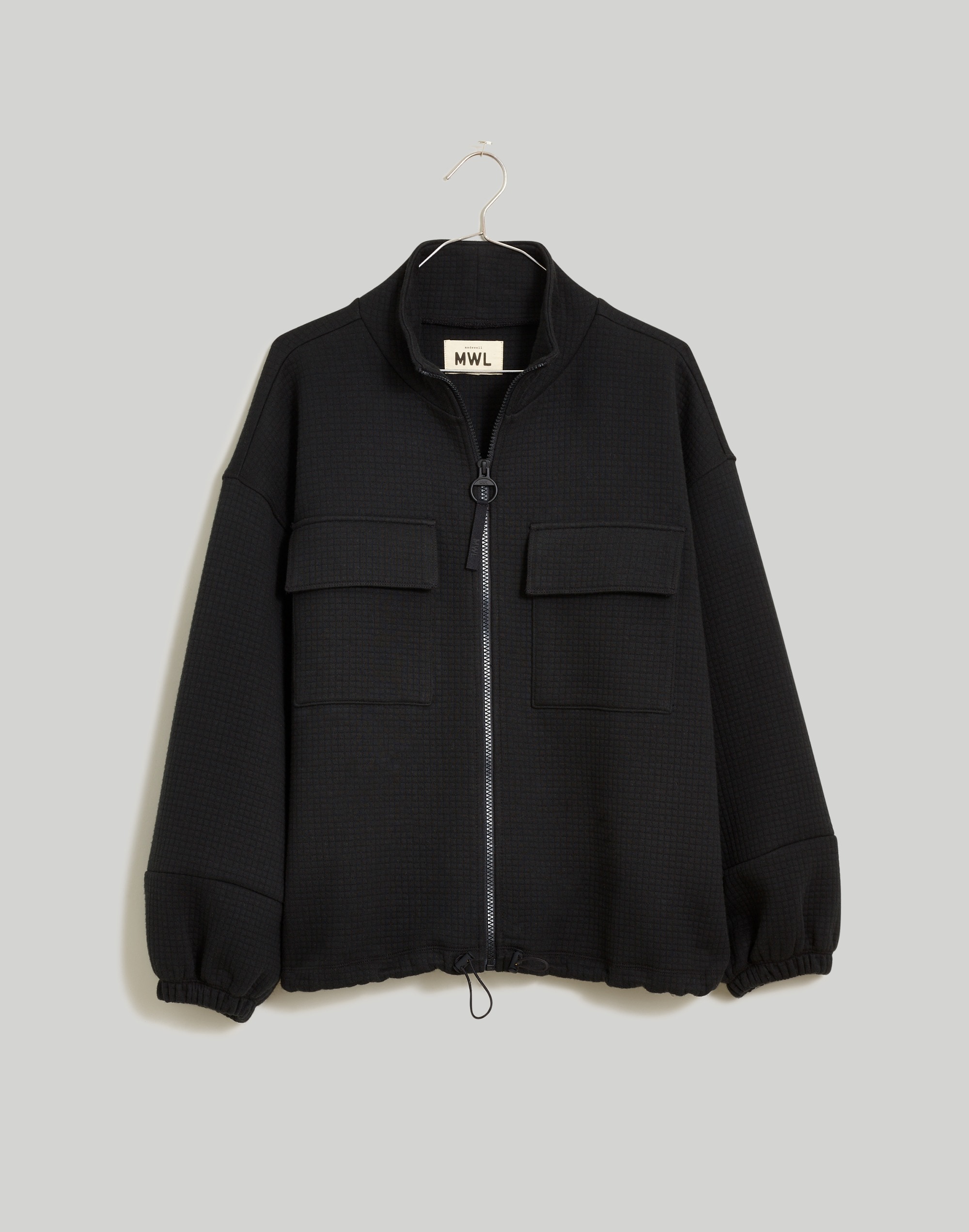 Quilted Jacquard Zip Jacket | Madewell
