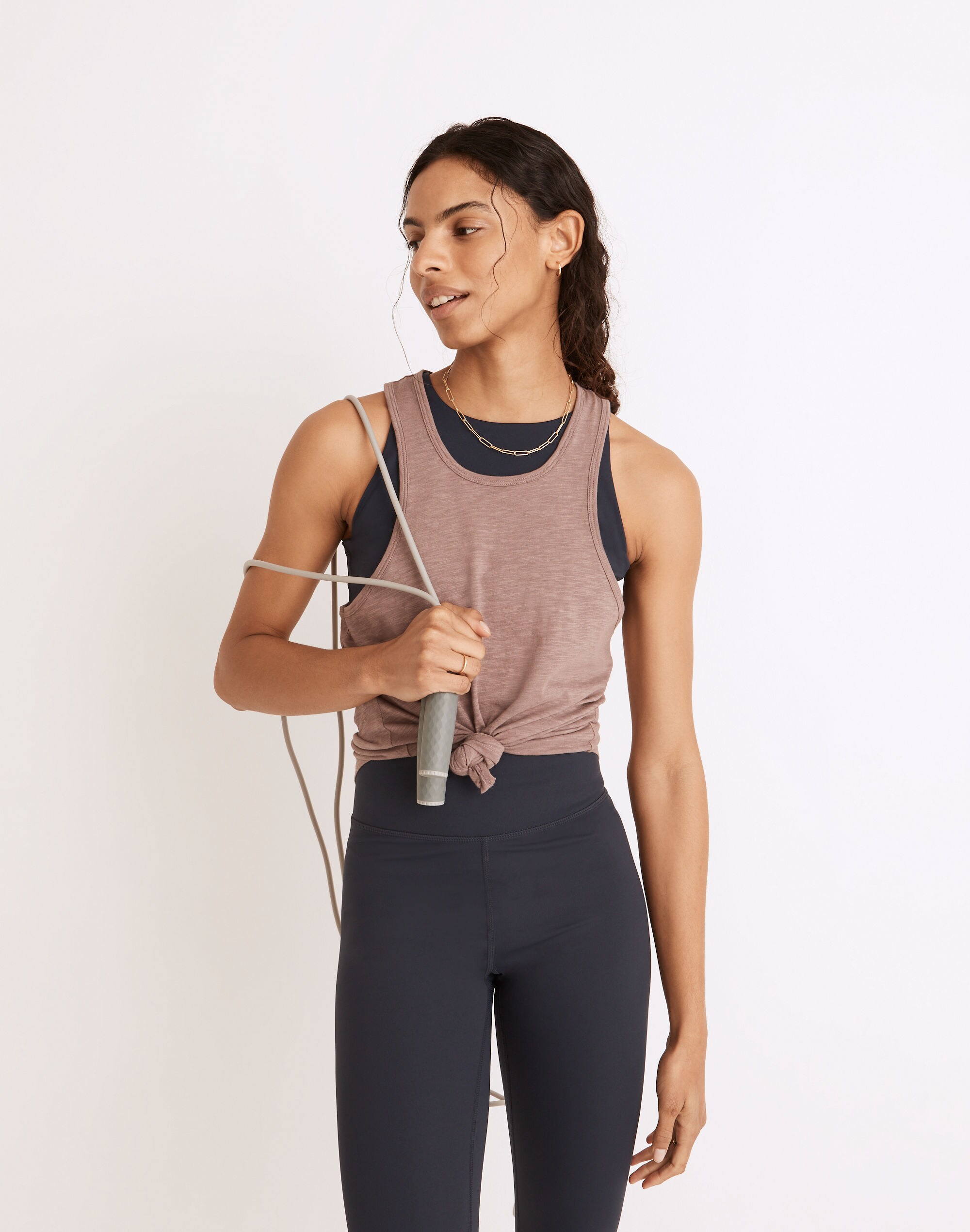 MWL Long Racerback Tank