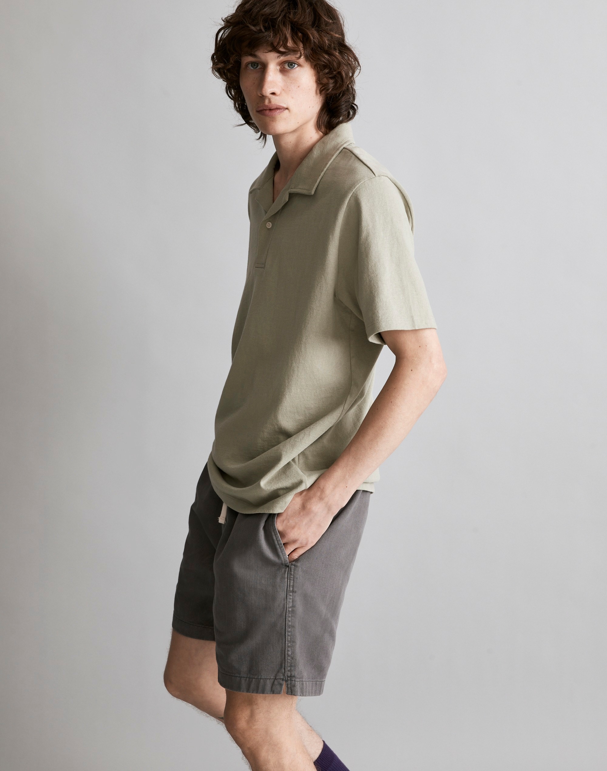 Easy Short-Sleeve Polo Shirt