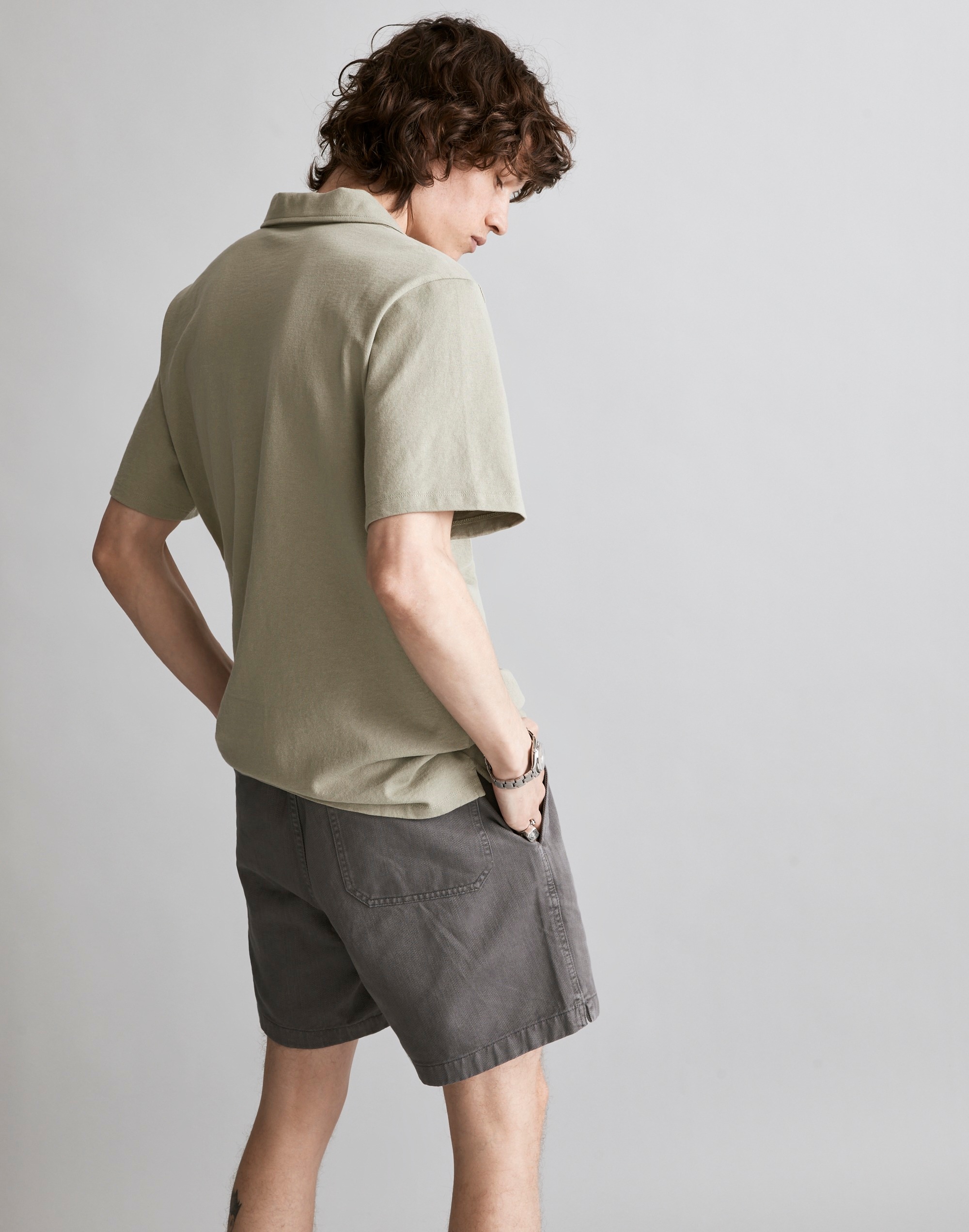 Easy Short-Sleeve Polo Shirt