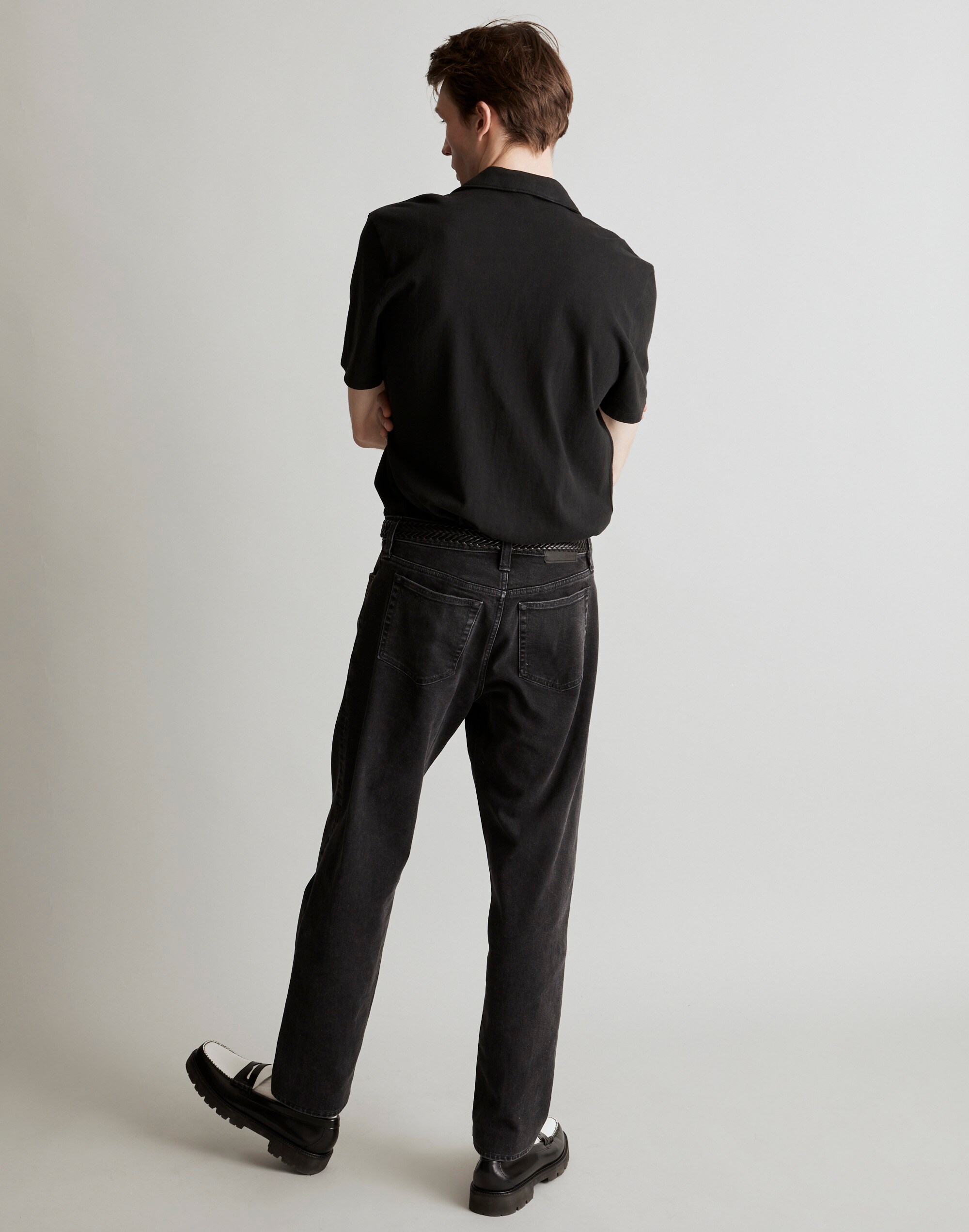 Knit Easy Short-Sleeve Camp Shirt