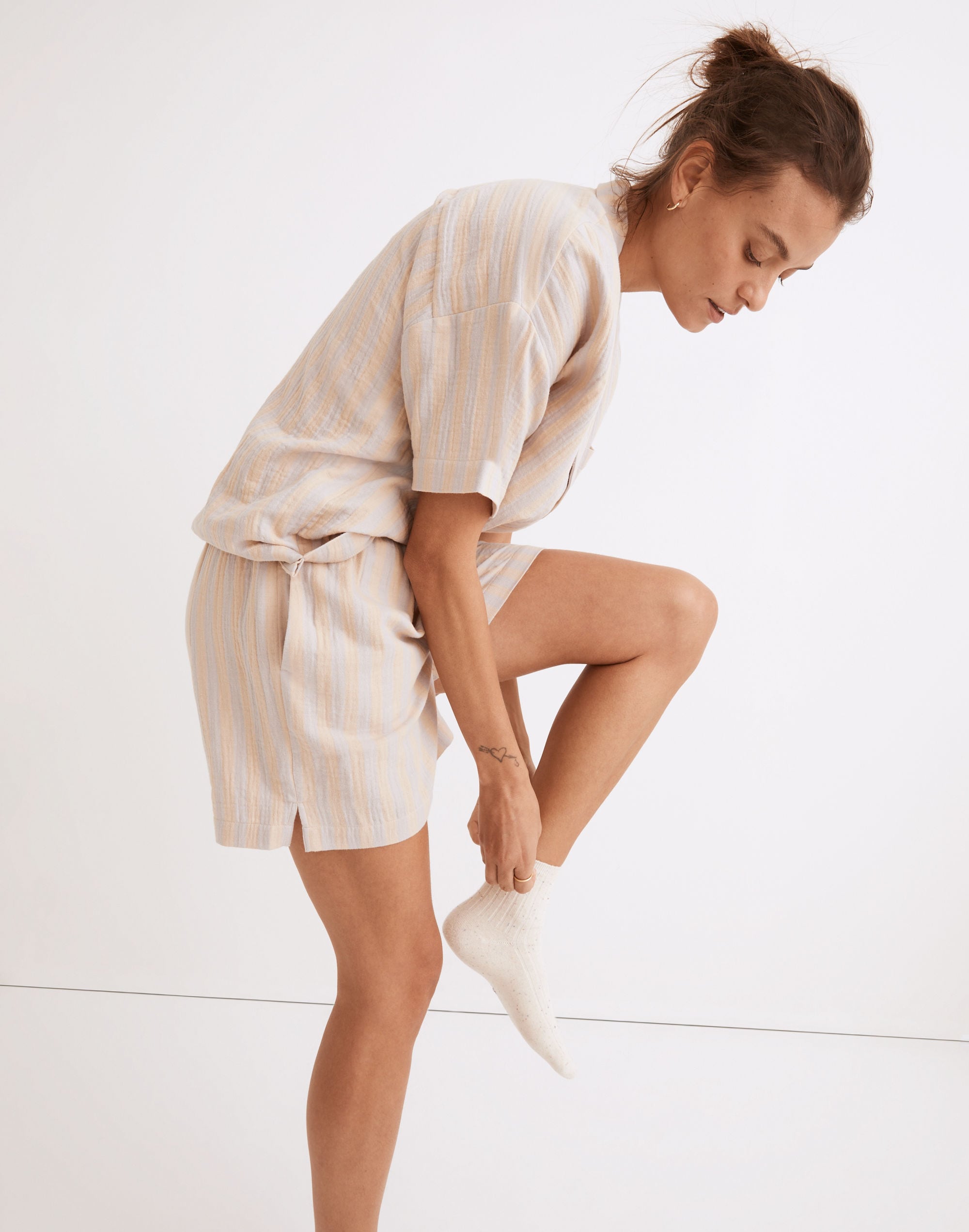 Lightestspun Oversized Short Pajama Set