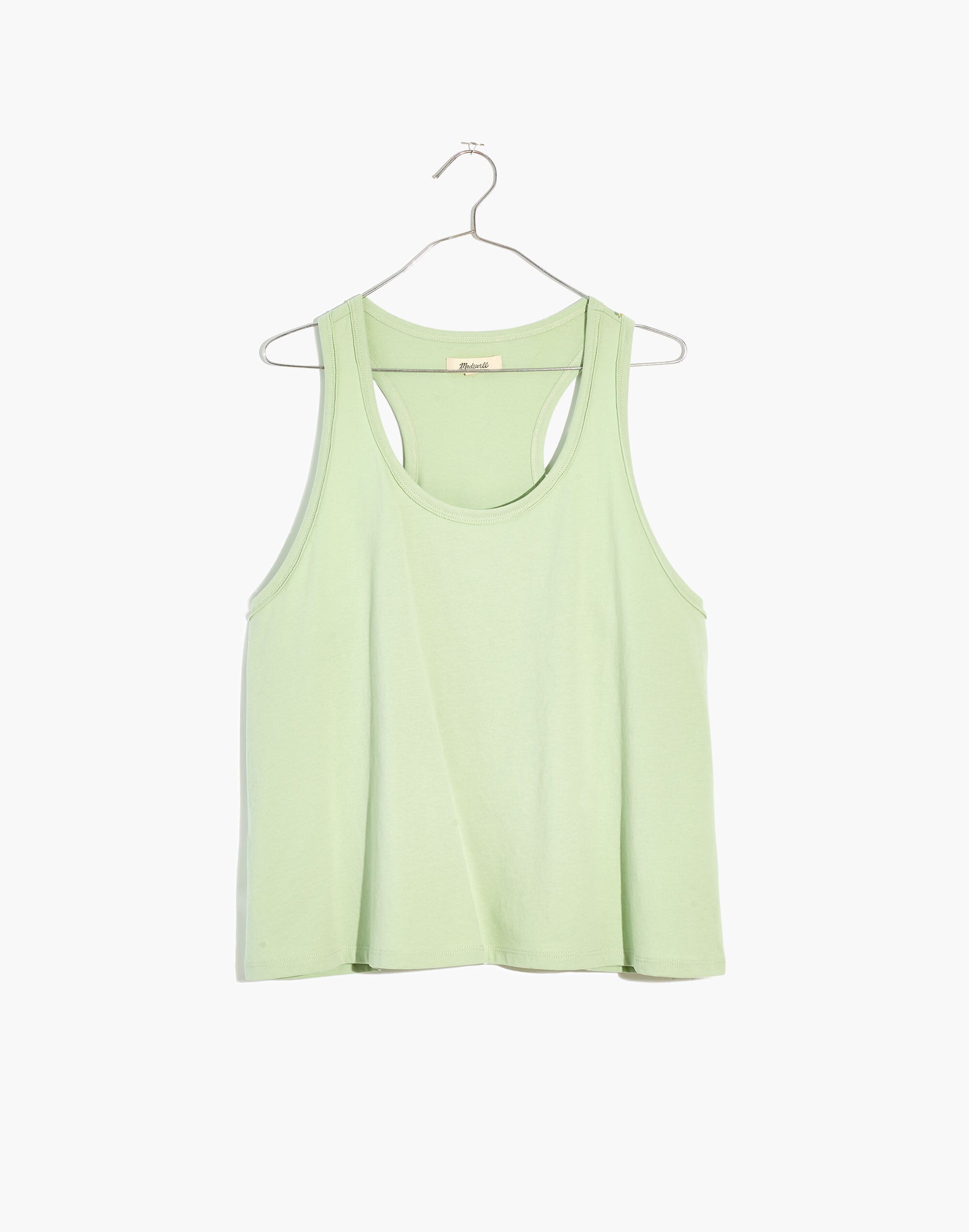 Raw-Edge Pajama Tank