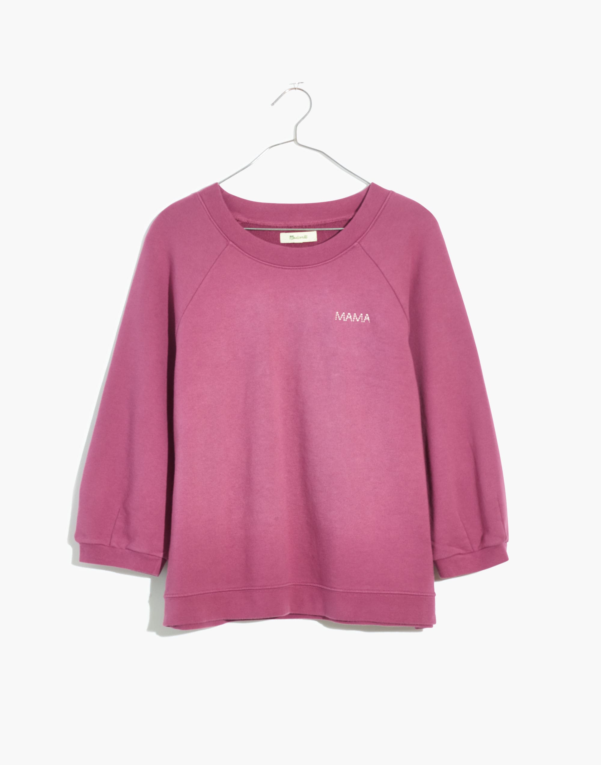 Mama (Re)sourced Cotton Cloudberry Sweatshirt