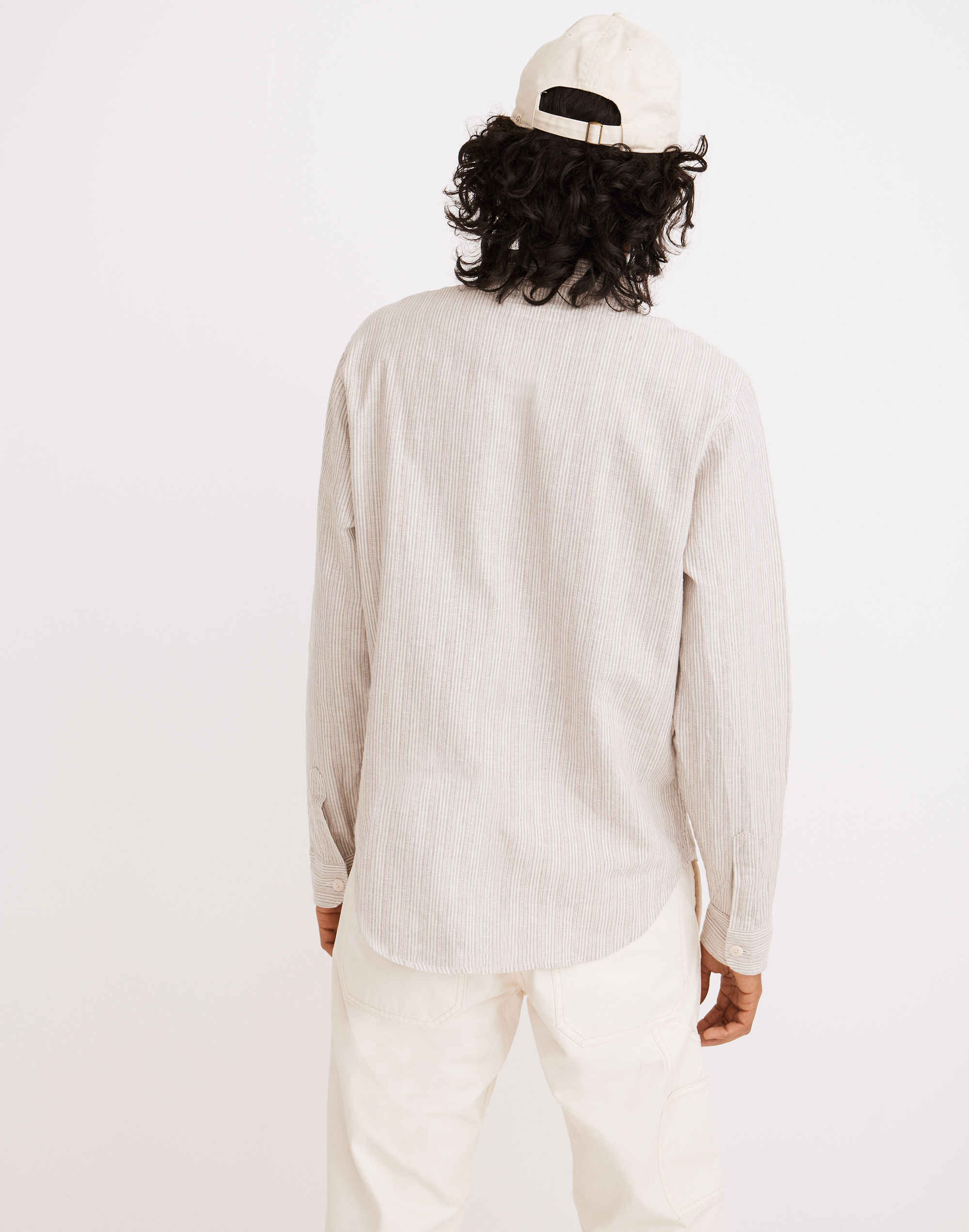 Hemp-Cotton Perfect Long-Sleeve Shirt