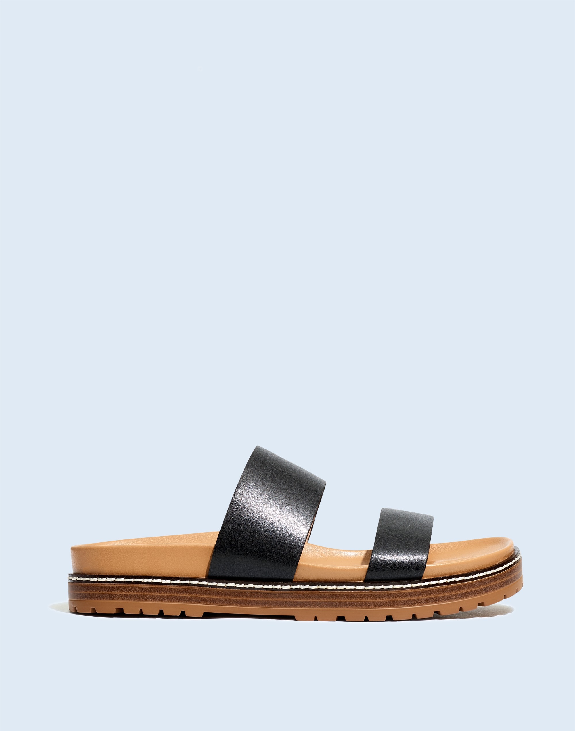 The Charley Double-Strap Slide Sandal