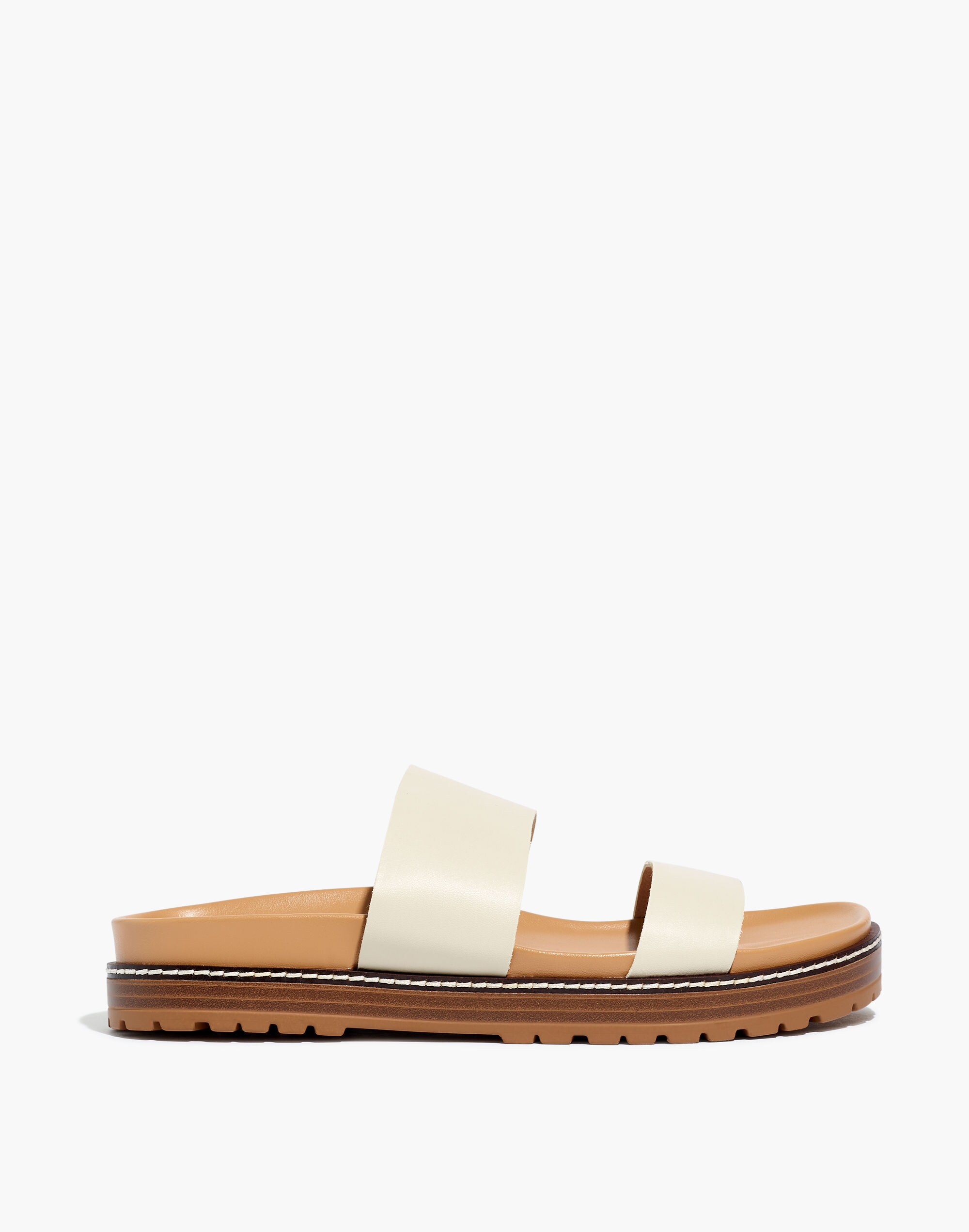 The Charley Double-Strap Slide Sandal