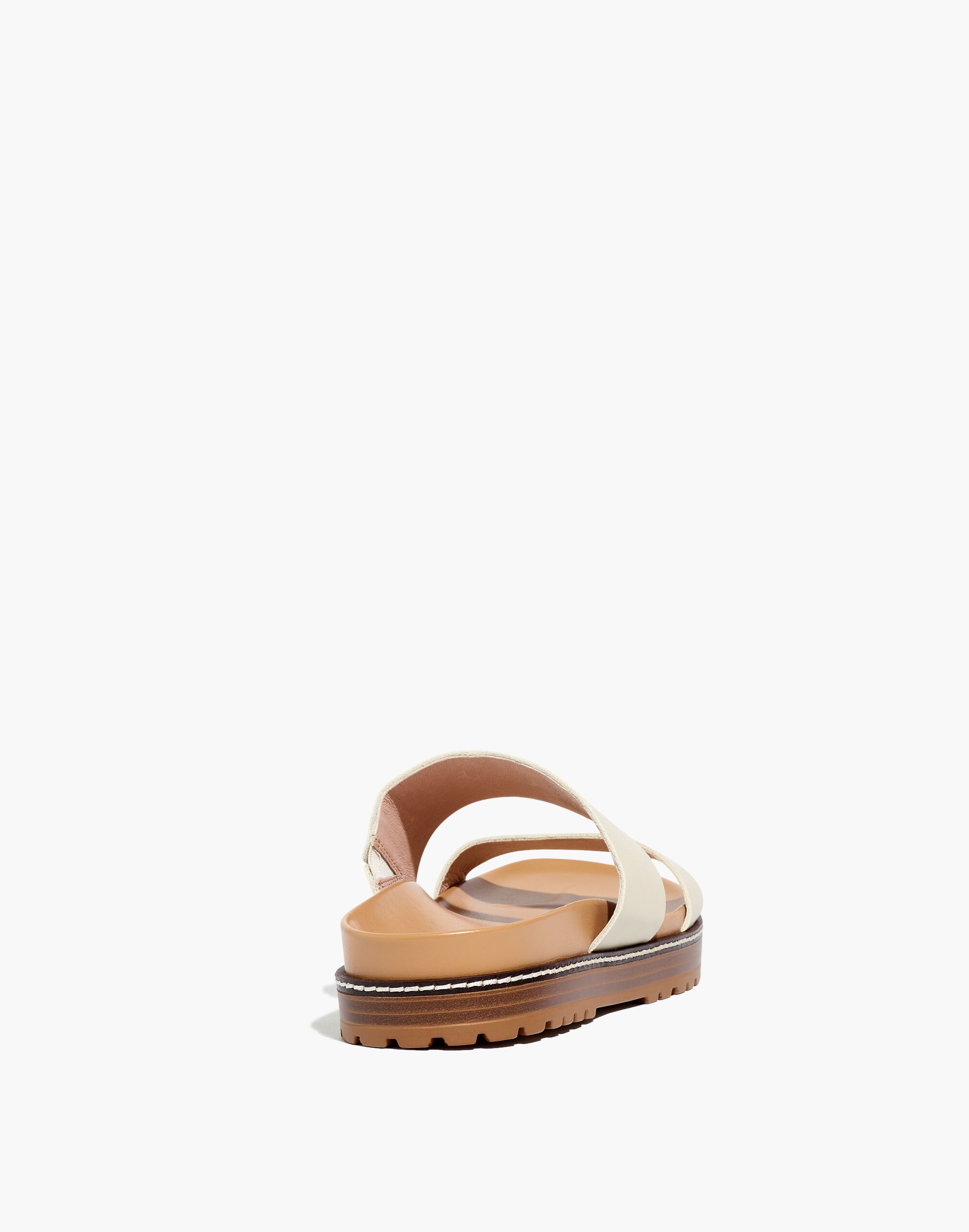 The Charley Double-Strap Slide Sandal