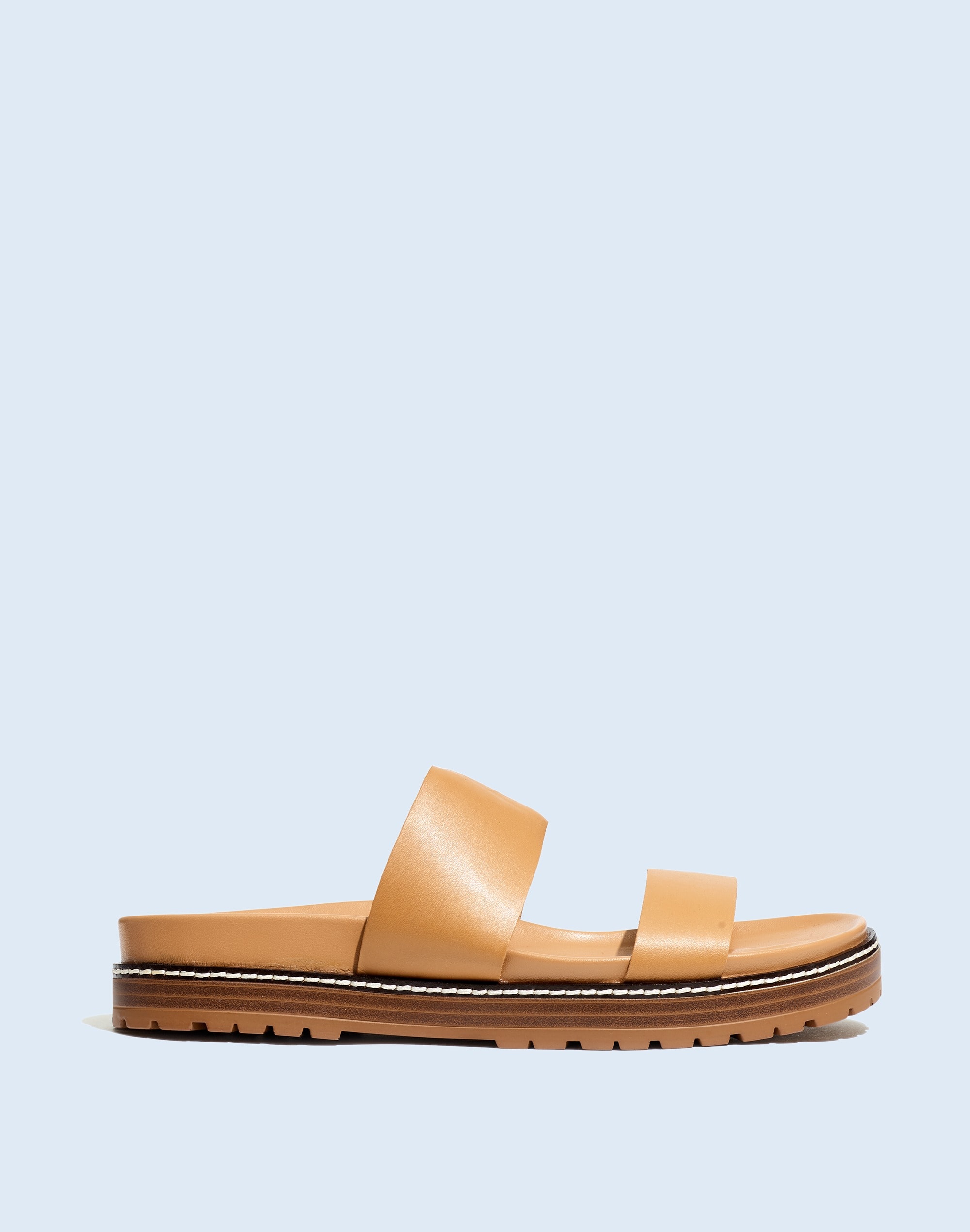 The Charley Double-Strap Slide Sandal