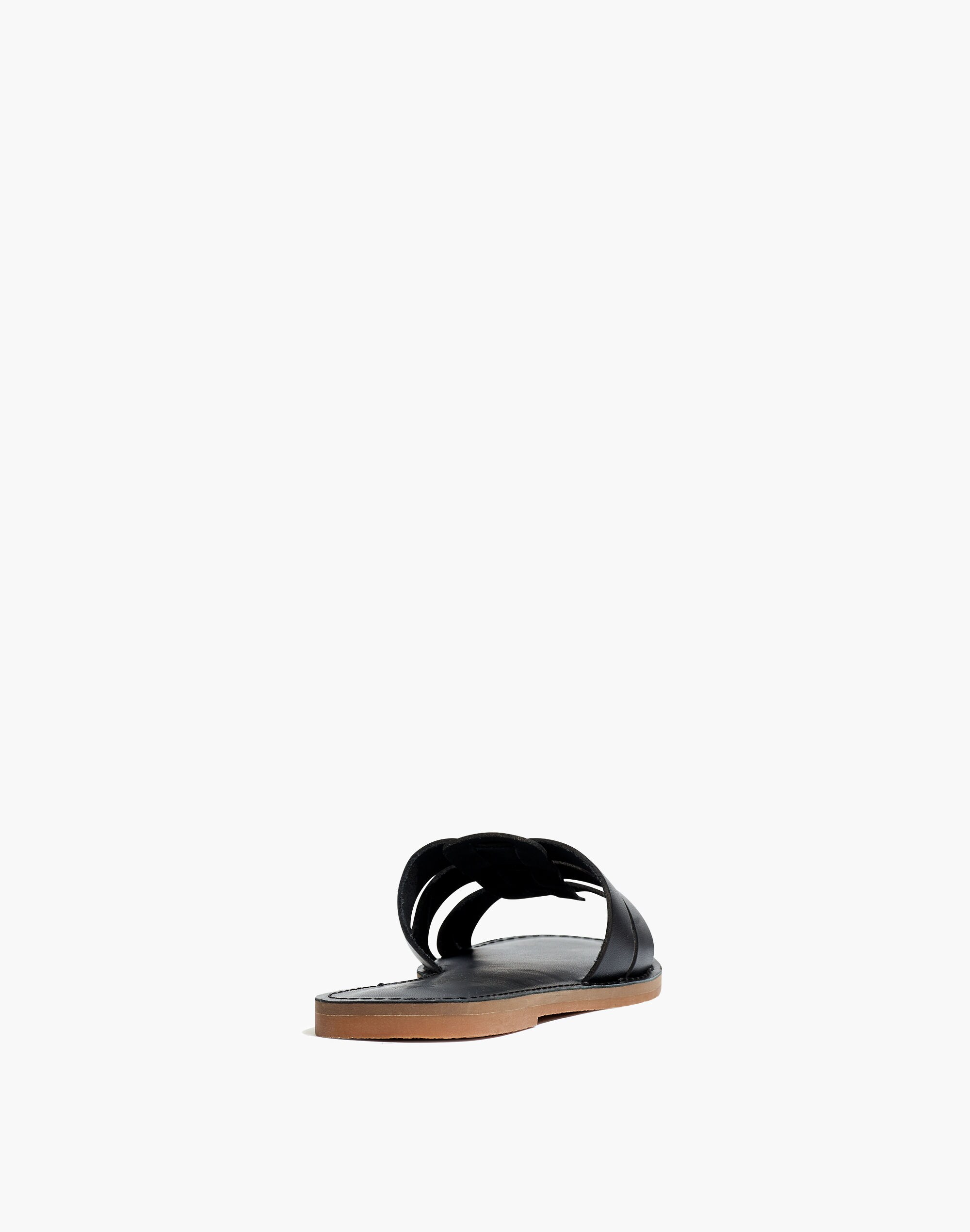 The Boardwalk Fisherman Slide Sandal in Leather