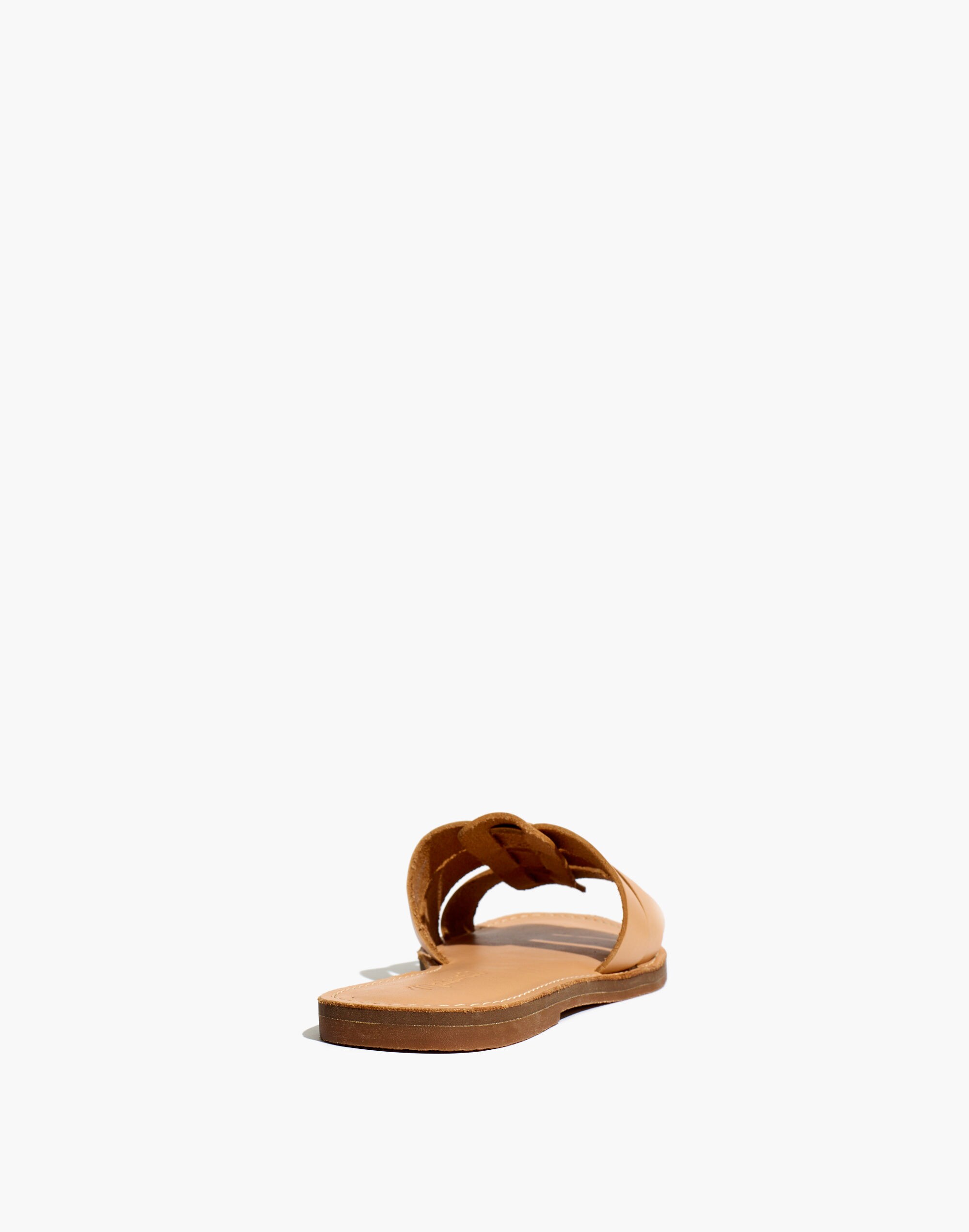 The Boardwalk Fisherman Slide Sandal in Leather
