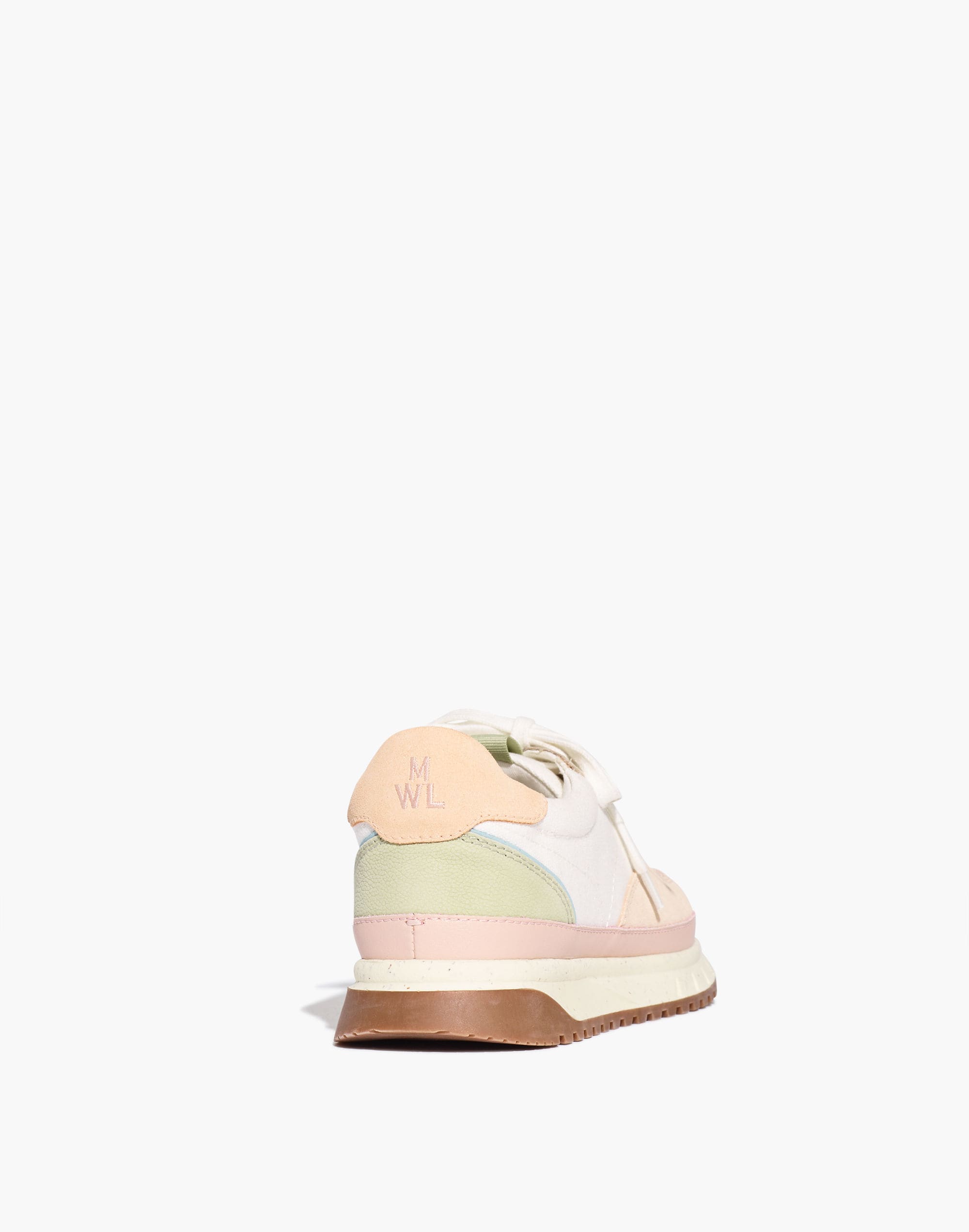 Kickoff Trainer Sneakers in Pastel Colorblock