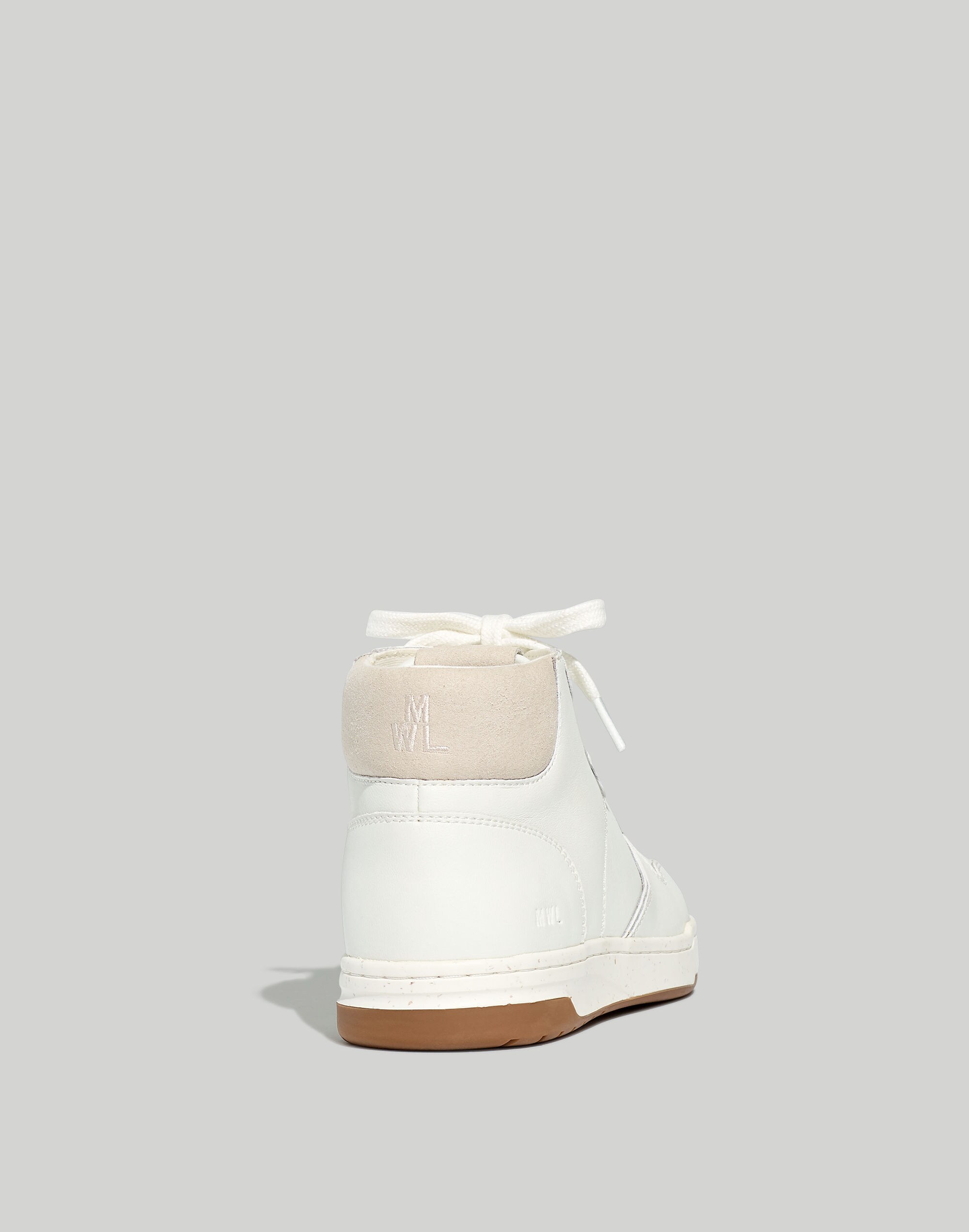 Court High-Top Sneakers in Neutral