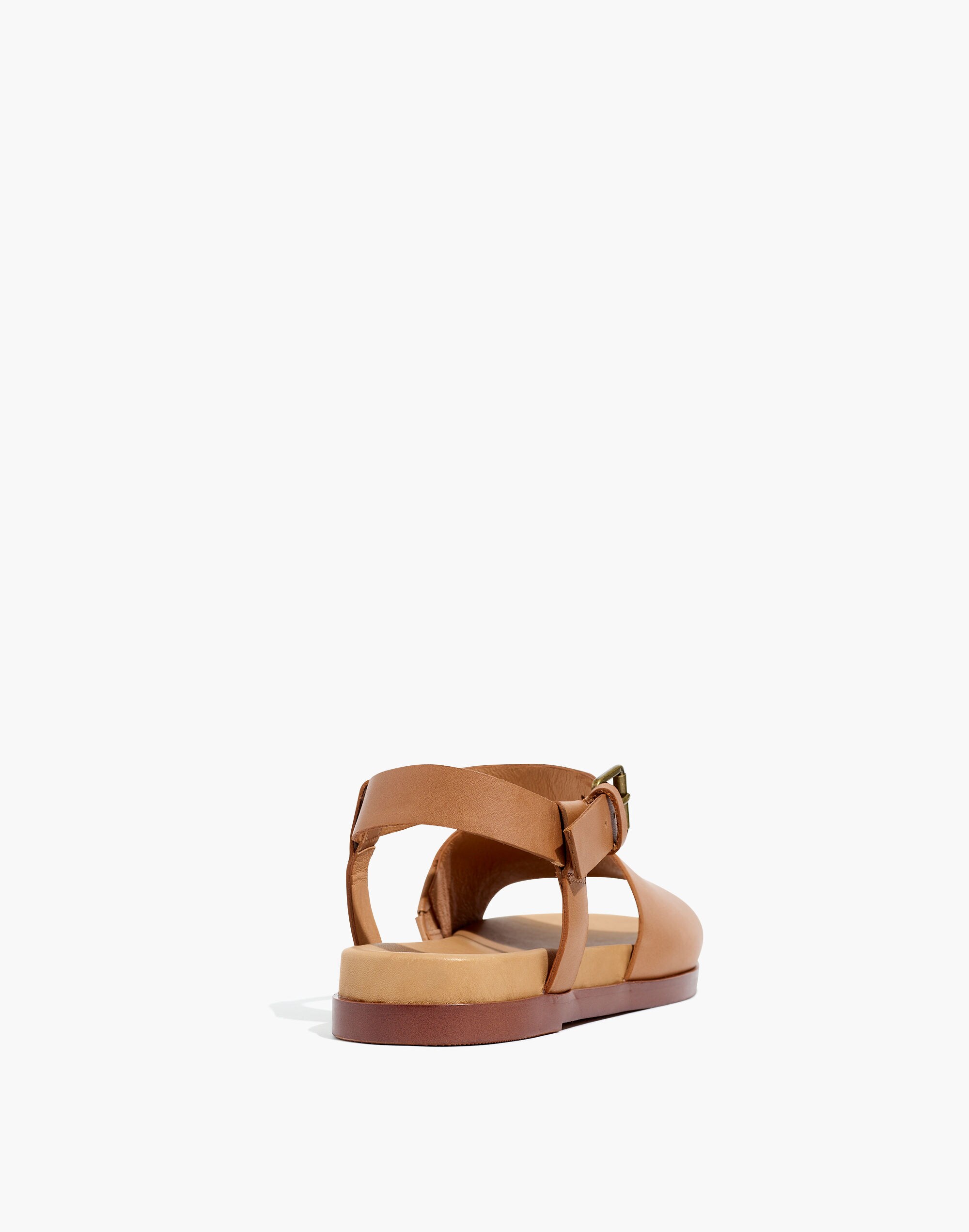 The Noelle Ankle-Strap Flat