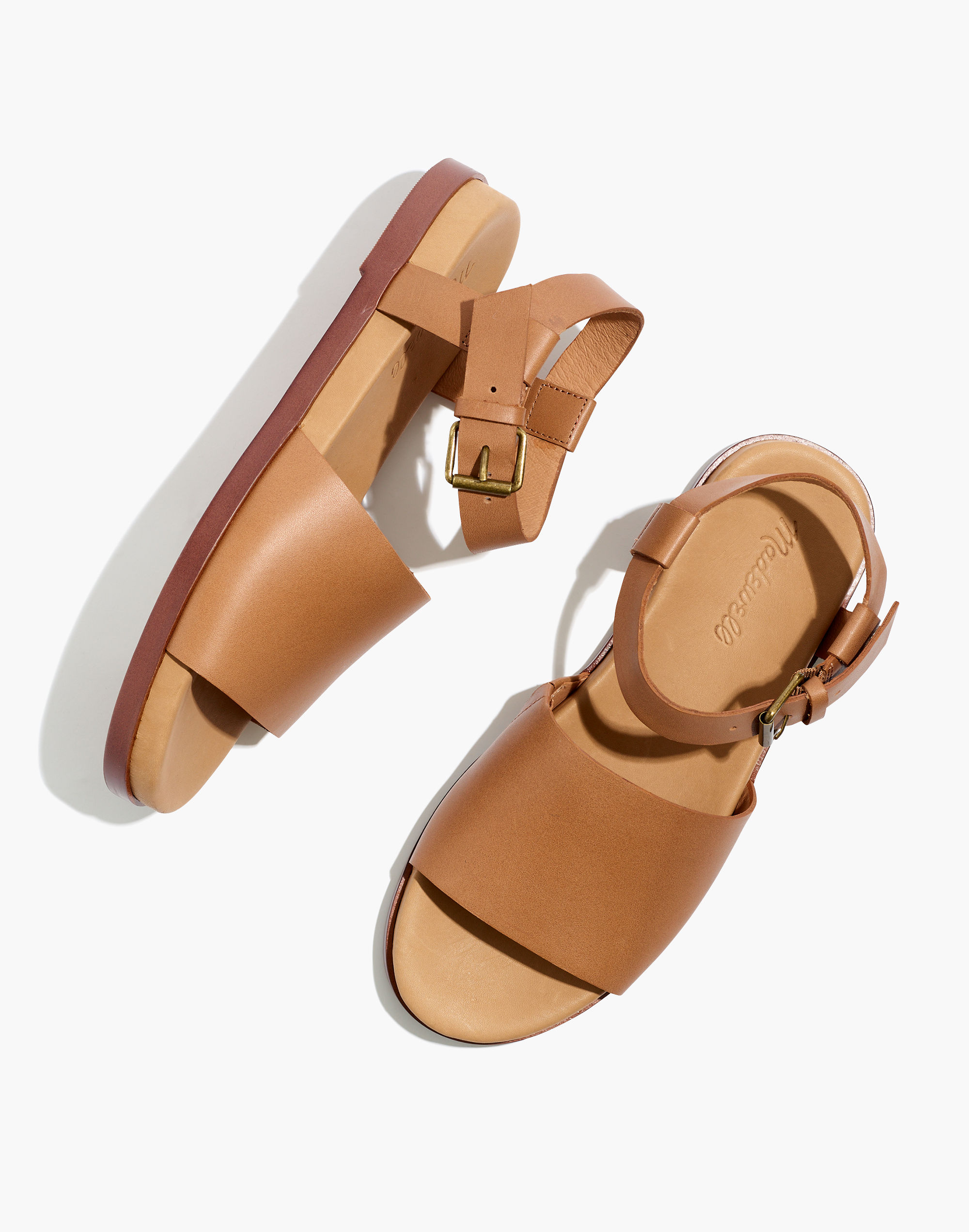 The Noelle Ankle-Strap Flat