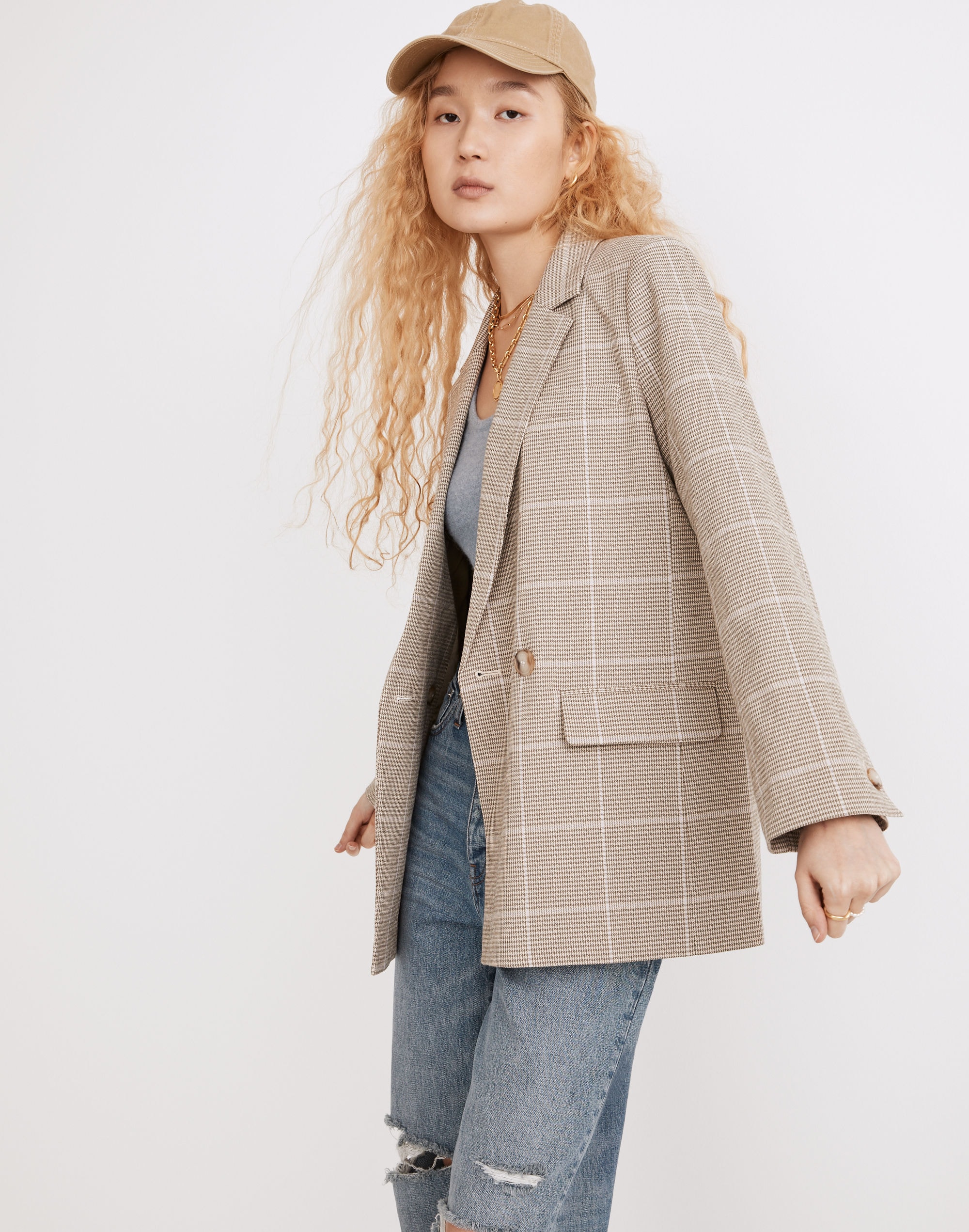 Dorset Blazer in Windowpane