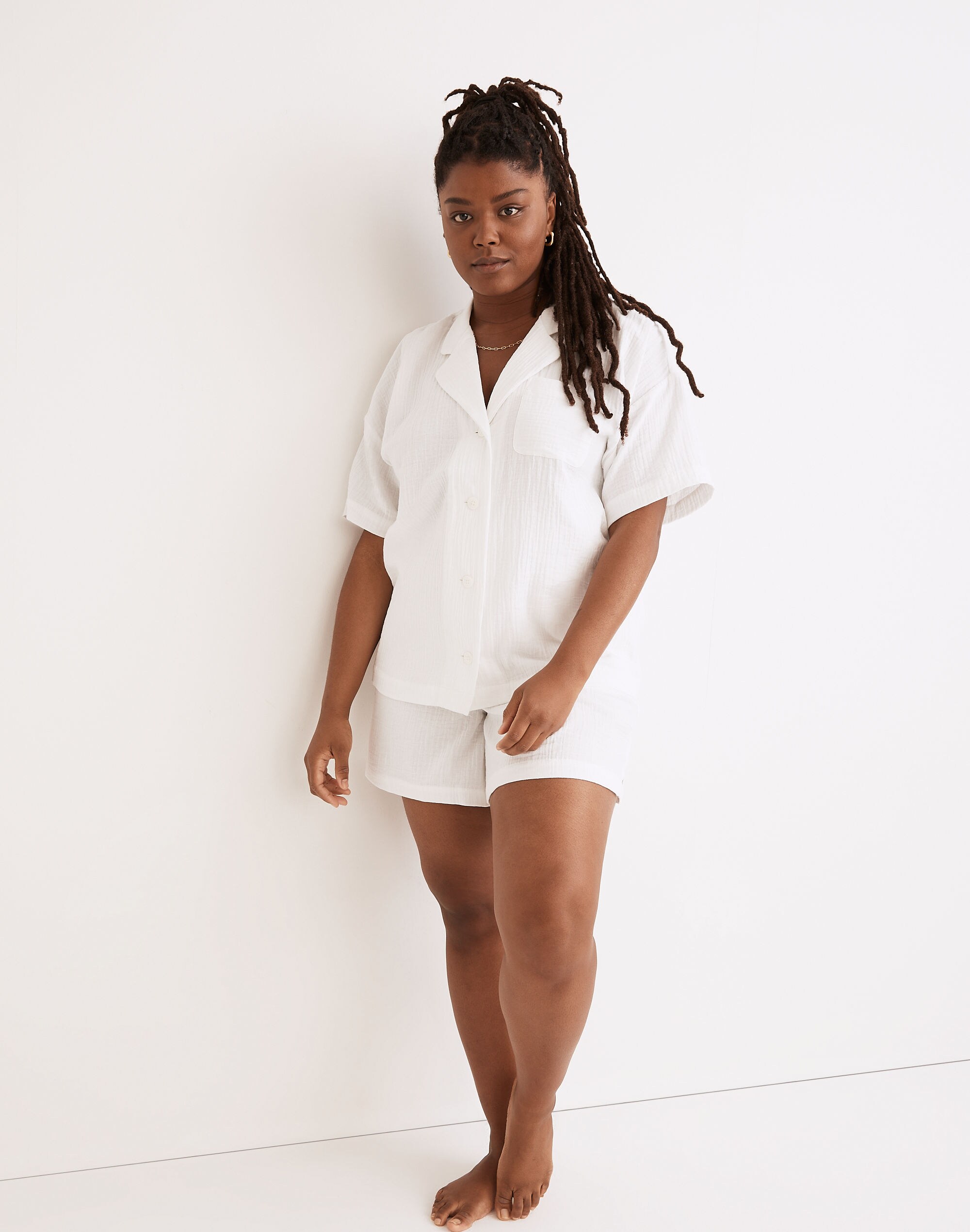 Lightestspun Oversized Short Pajama Set
