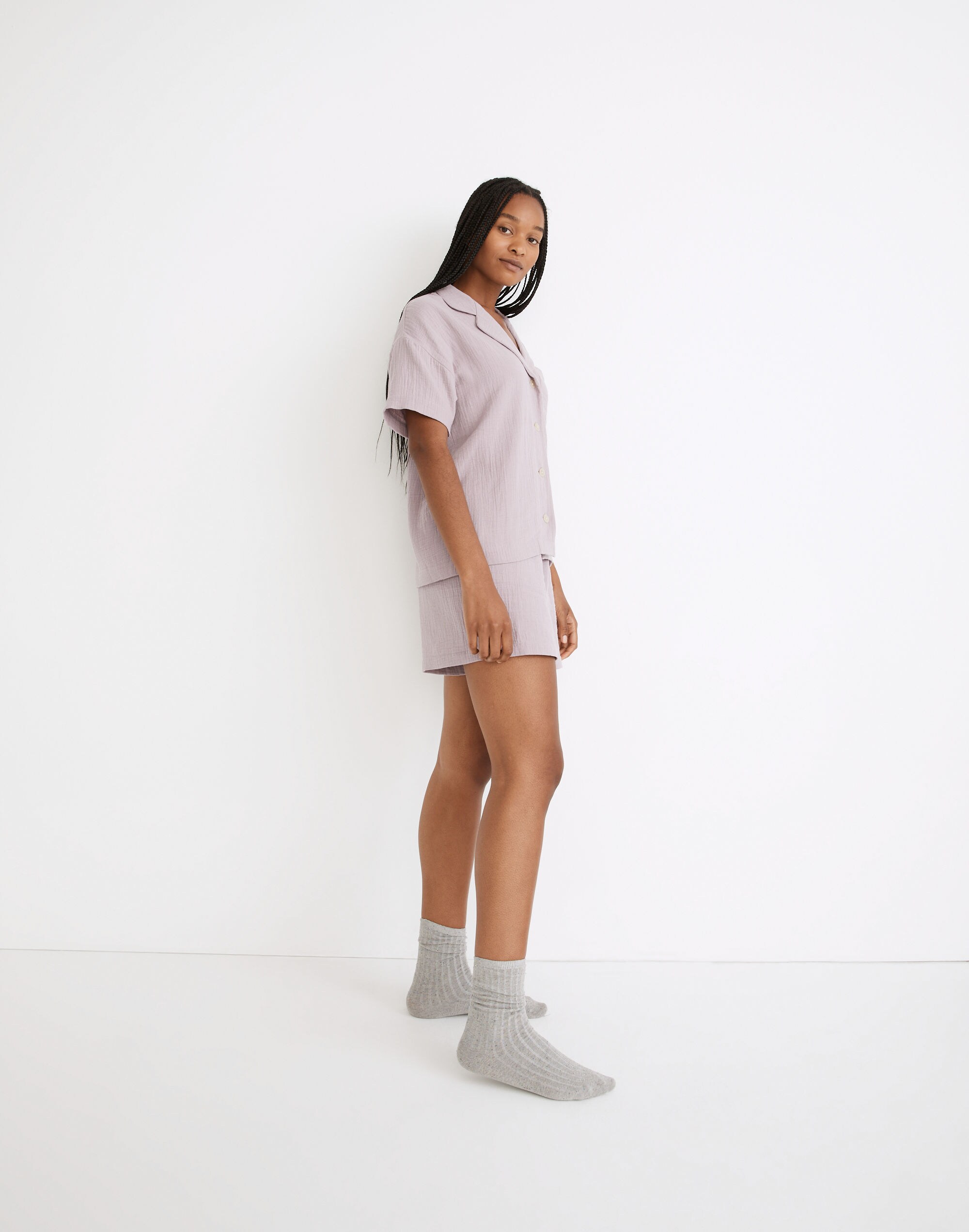 Lightestspun Oversized Short Pajama Set