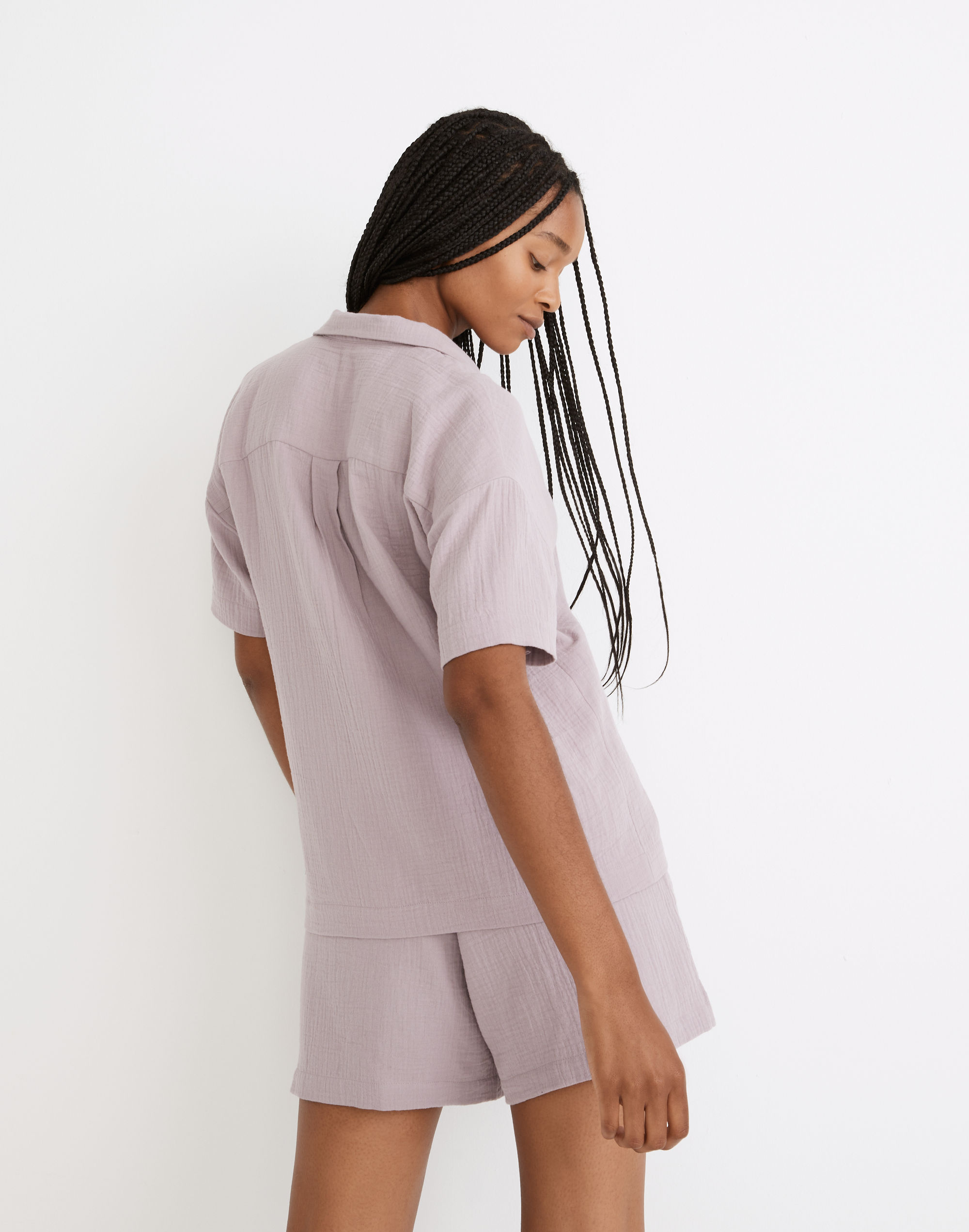 Lightestspun Oversized Short Pajama Set