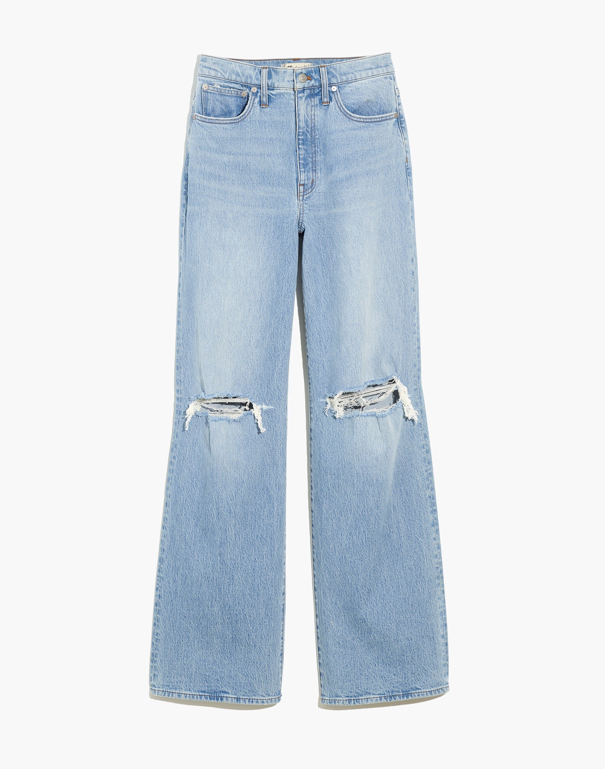 Plus Superwide-Leg Jeans in Blaisdell Wash
