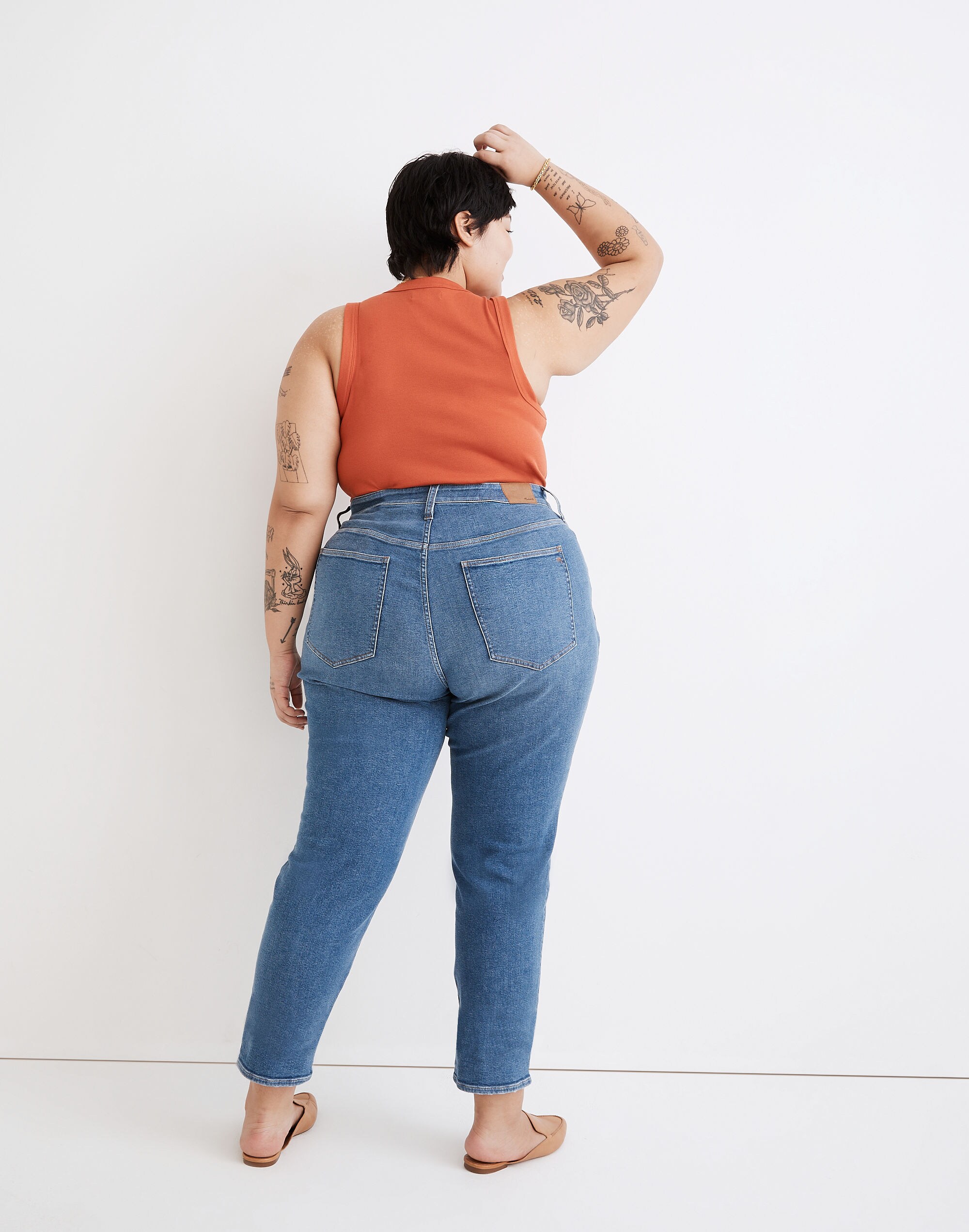 The Plus Curvy Perfect Vintage Jean in Finney Wash