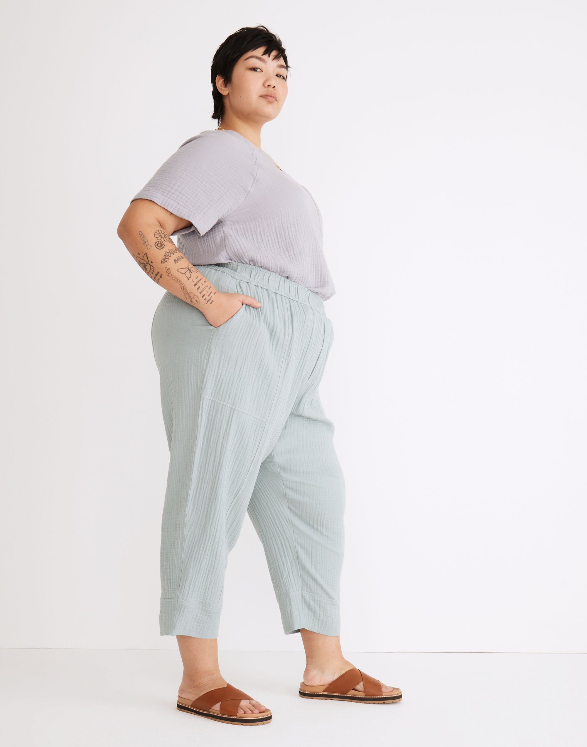 Plus Lightspun Pull-On Balloon Pants