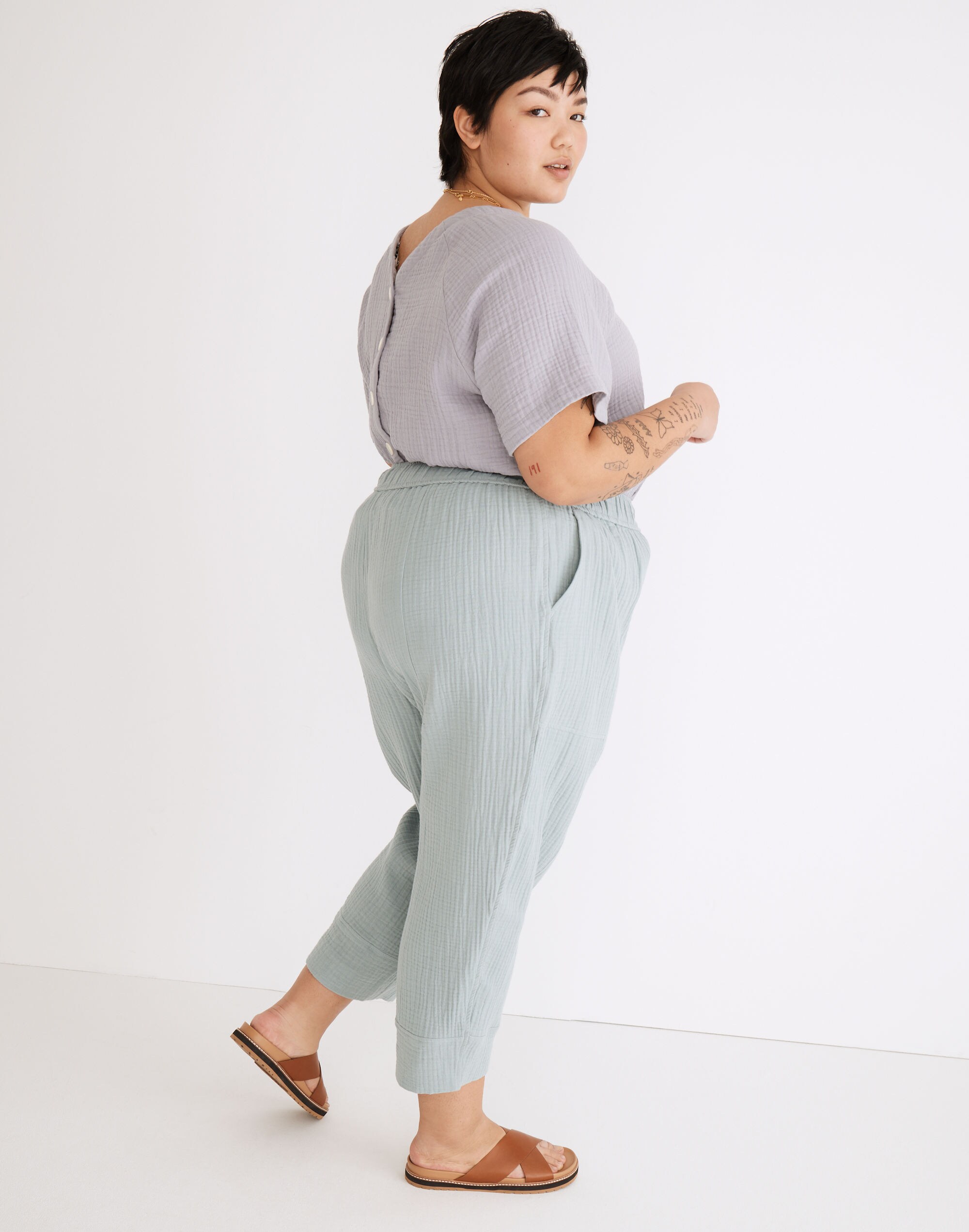 Plus Lightspun Pull-On Balloon Pants