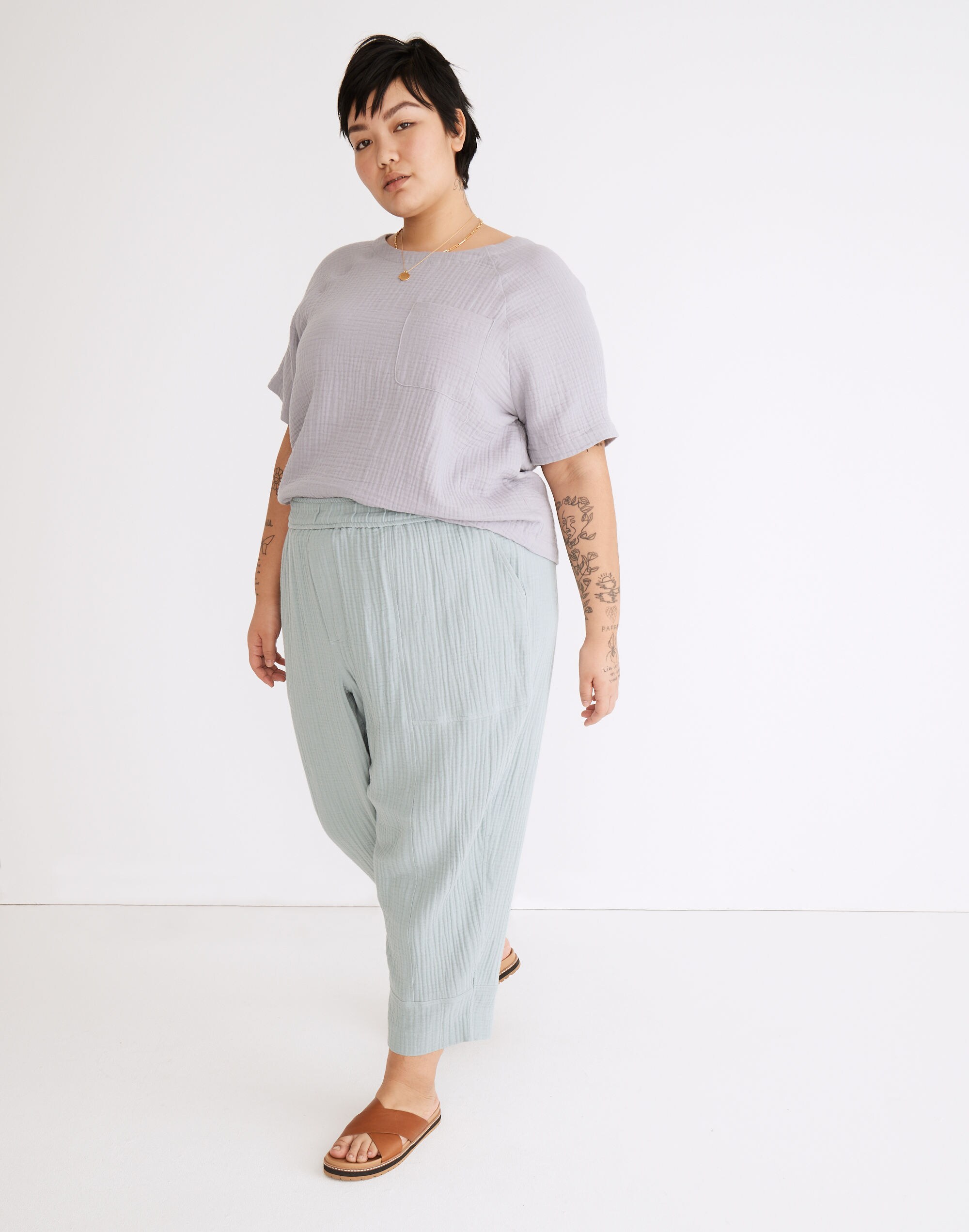 Plus Lightspun Pull-On Balloon Pants